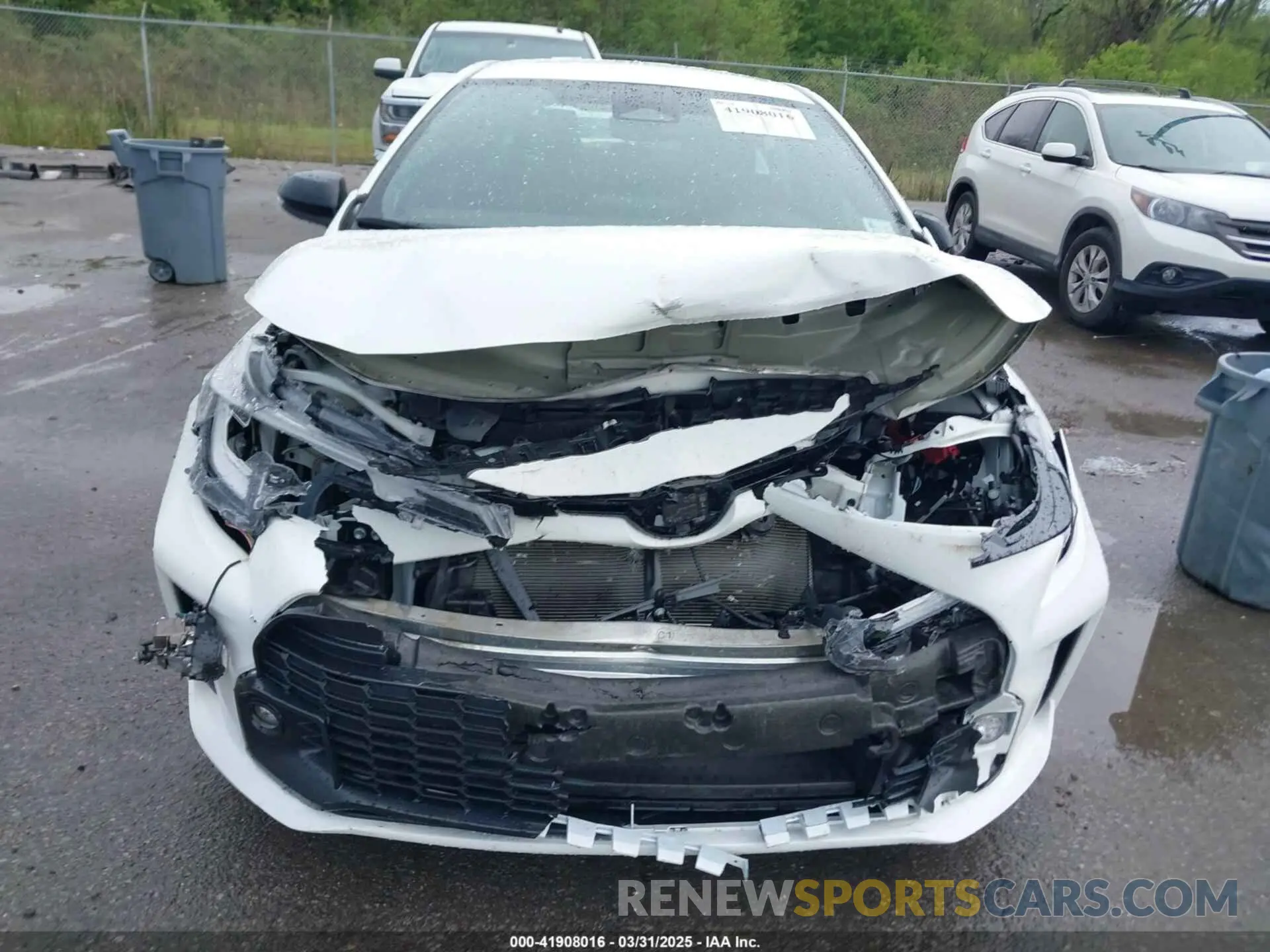 6 Photograph of a damaged car JTNABAAE9PA002795 TOYOTA GR COROLLA 2023