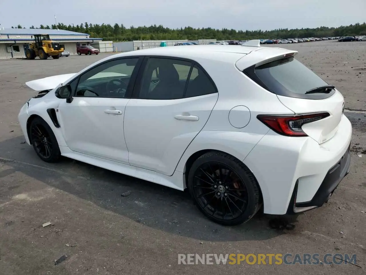 2 Photograph of a damaged car JTNABAAE9PA007043 TOYOTA GR COROLLA 2023