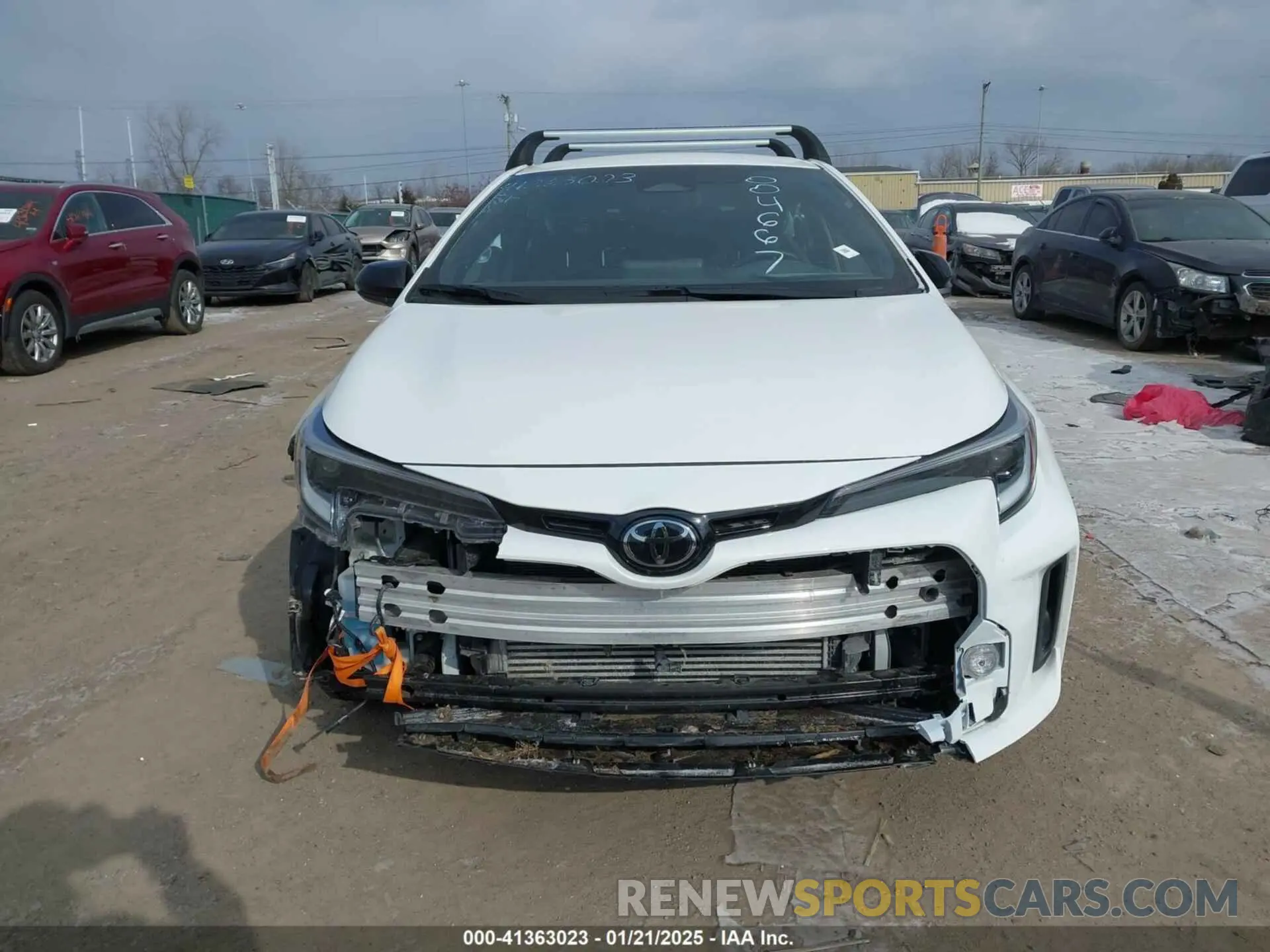 6 Photograph of a damaged car JTNABAAEXPA004667 TOYOTA GR COROLLA 2023