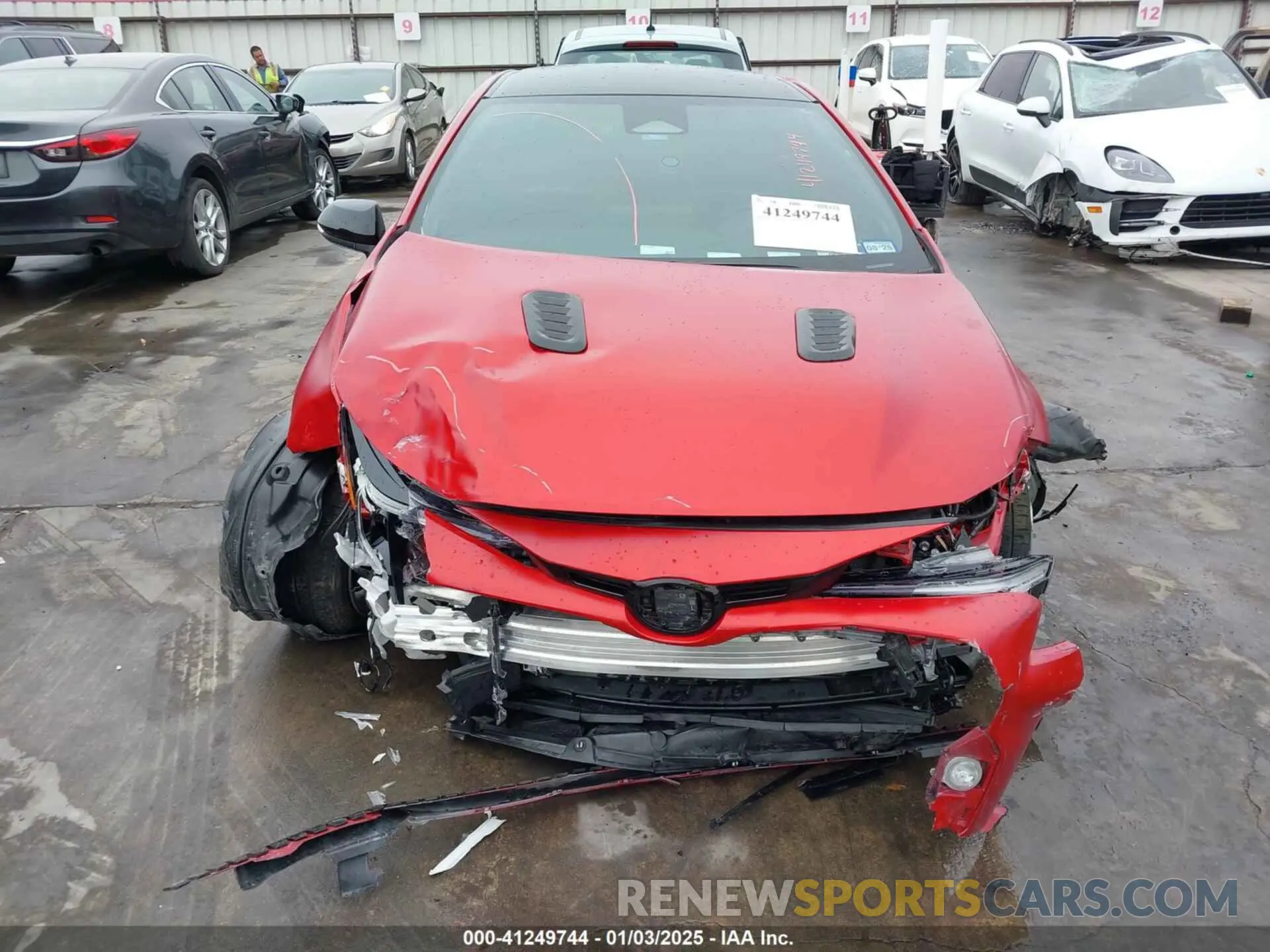 12 Photograph of a damaged car JTNABAAEXPA006175 TOYOTA GR COROLLA 2023