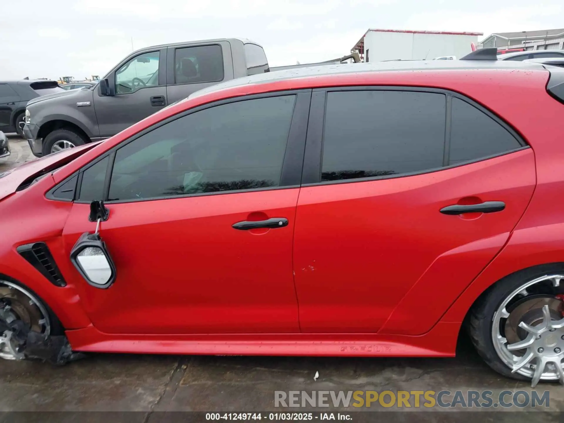 14 Photograph of a damaged car JTNABAAEXPA006175 TOYOTA GR COROLLA 2023