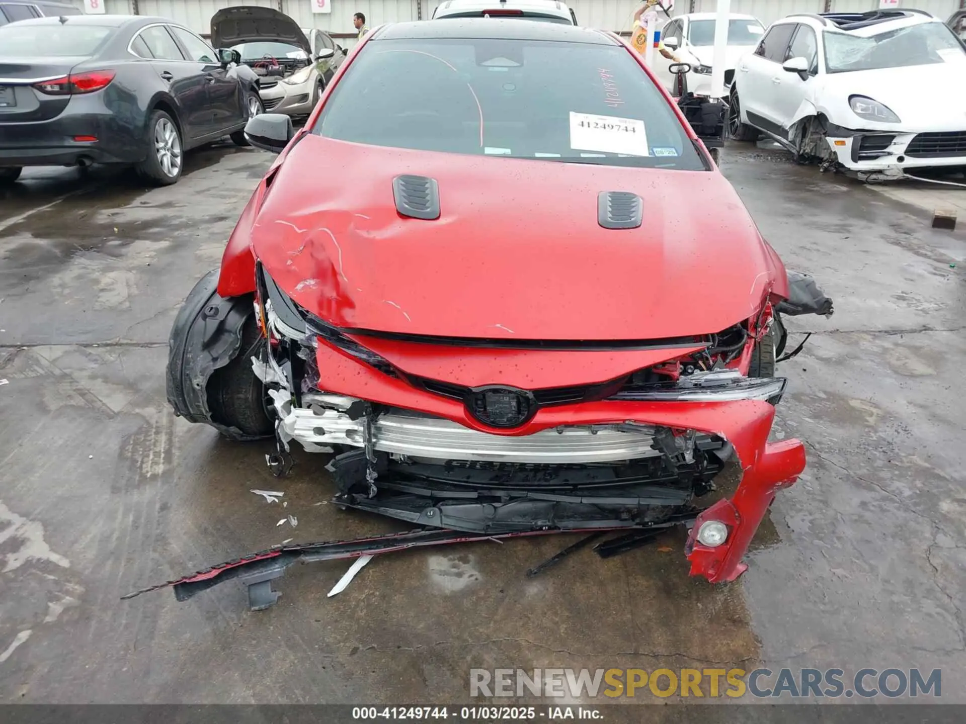 6 Photograph of a damaged car JTNABAAEXPA006175 TOYOTA GR COROLLA 2023