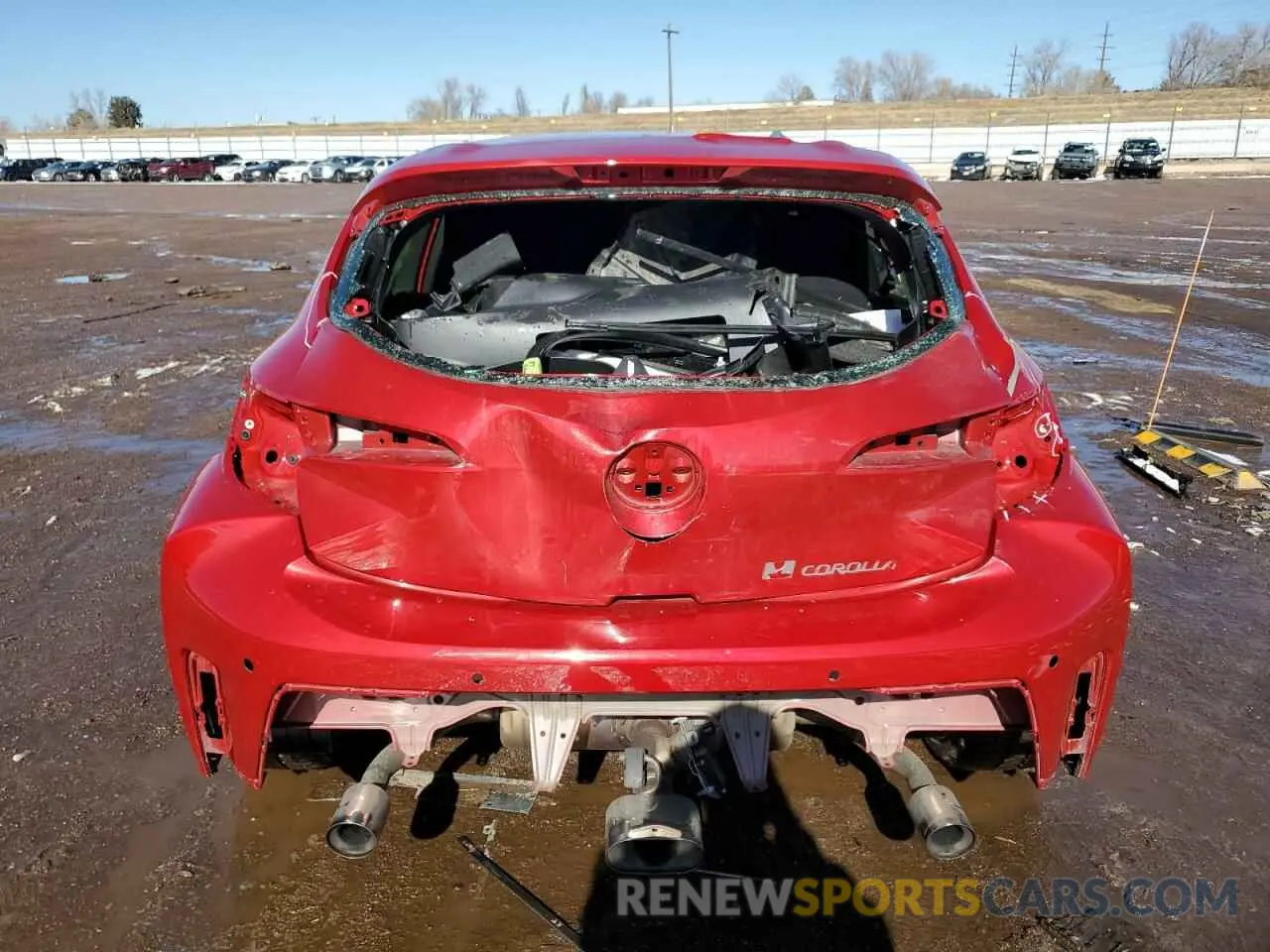 6 Photograph of a damaged car JTNABAAE1RA012708 TOYOTA GR COROLLA 2024