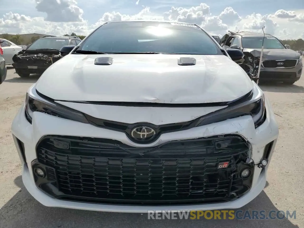 5 Photograph of a damaged car JTNABAAE2RA011891 TOYOTA GR COROLLA 2024
