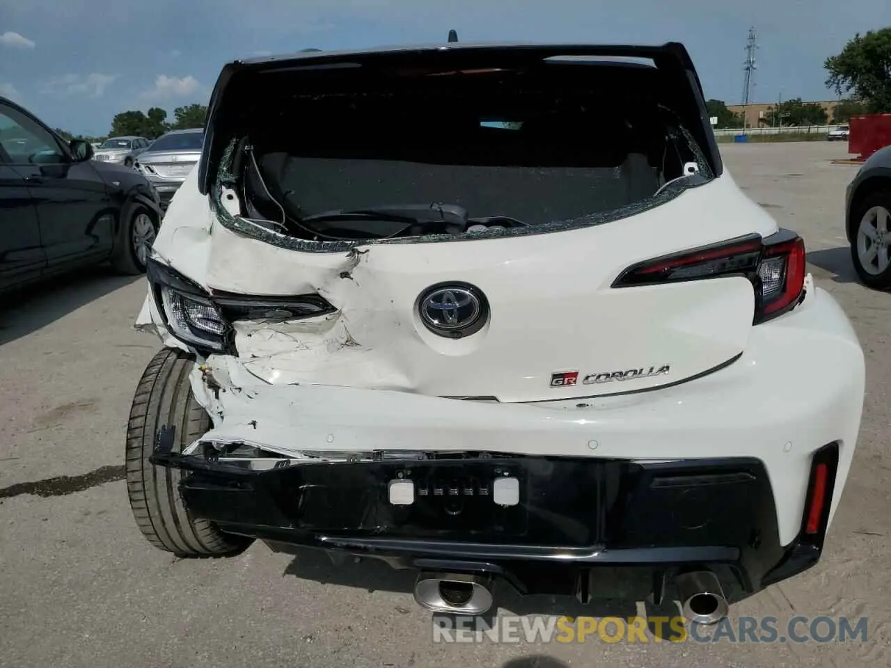 6 Photograph of a damaged car JTNABAAE2RA011891 TOYOTA GR COROLLA 2024