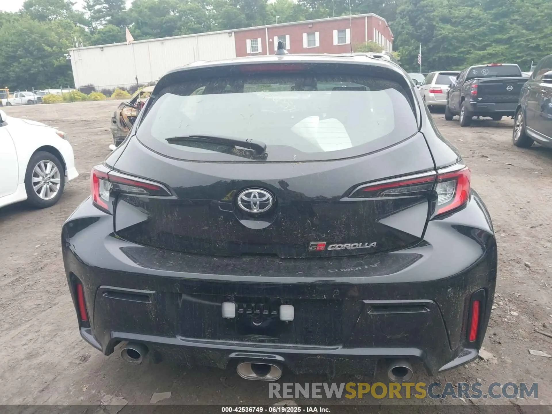16 Photograph of a damaged car JTNABAAE2RA013026 TOYOTA GR COROLLA 2024