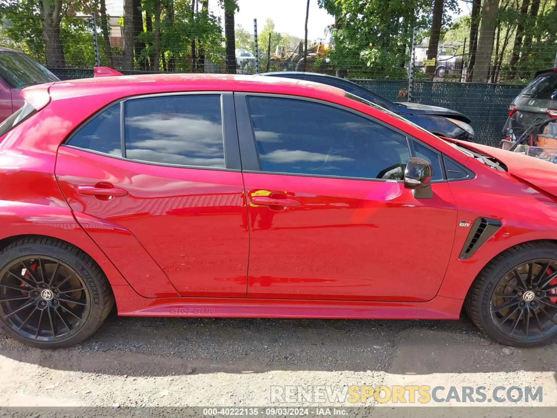 14 Photograph of a damaged car JTNABAAE3RA010040 TOYOTA GR COROLLA 2024