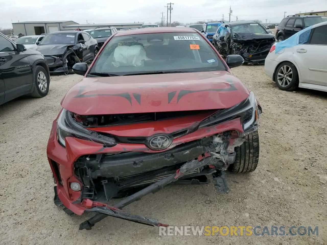 5 Photograph of a damaged car JTNABAAE3RA010863 TOYOTA GR COROLLA 2024