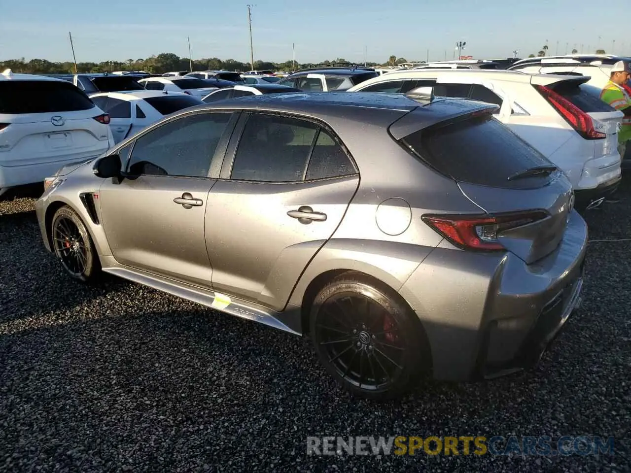 2 Photograph of a damaged car JTNABAAE3RA013052 TOYOTA GR COROLLA 2024