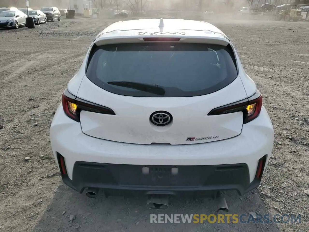 6 Photograph of a damaged car JTNABAAE4RA008183 TOYOTA GR COROLLA 2024