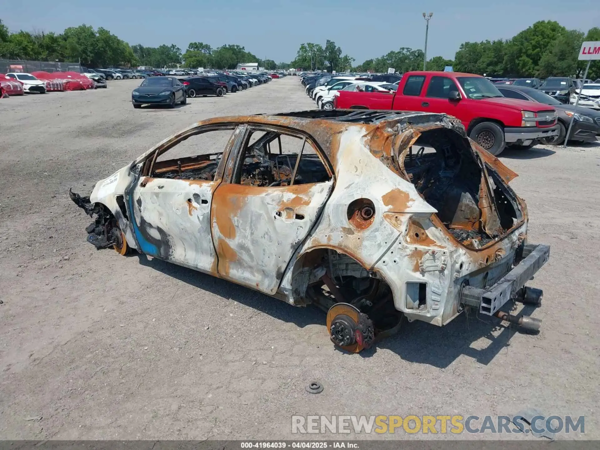 3 Photograph of a damaged car JTNABAAE4RA014257 TOYOTA GR COROLLA 2024