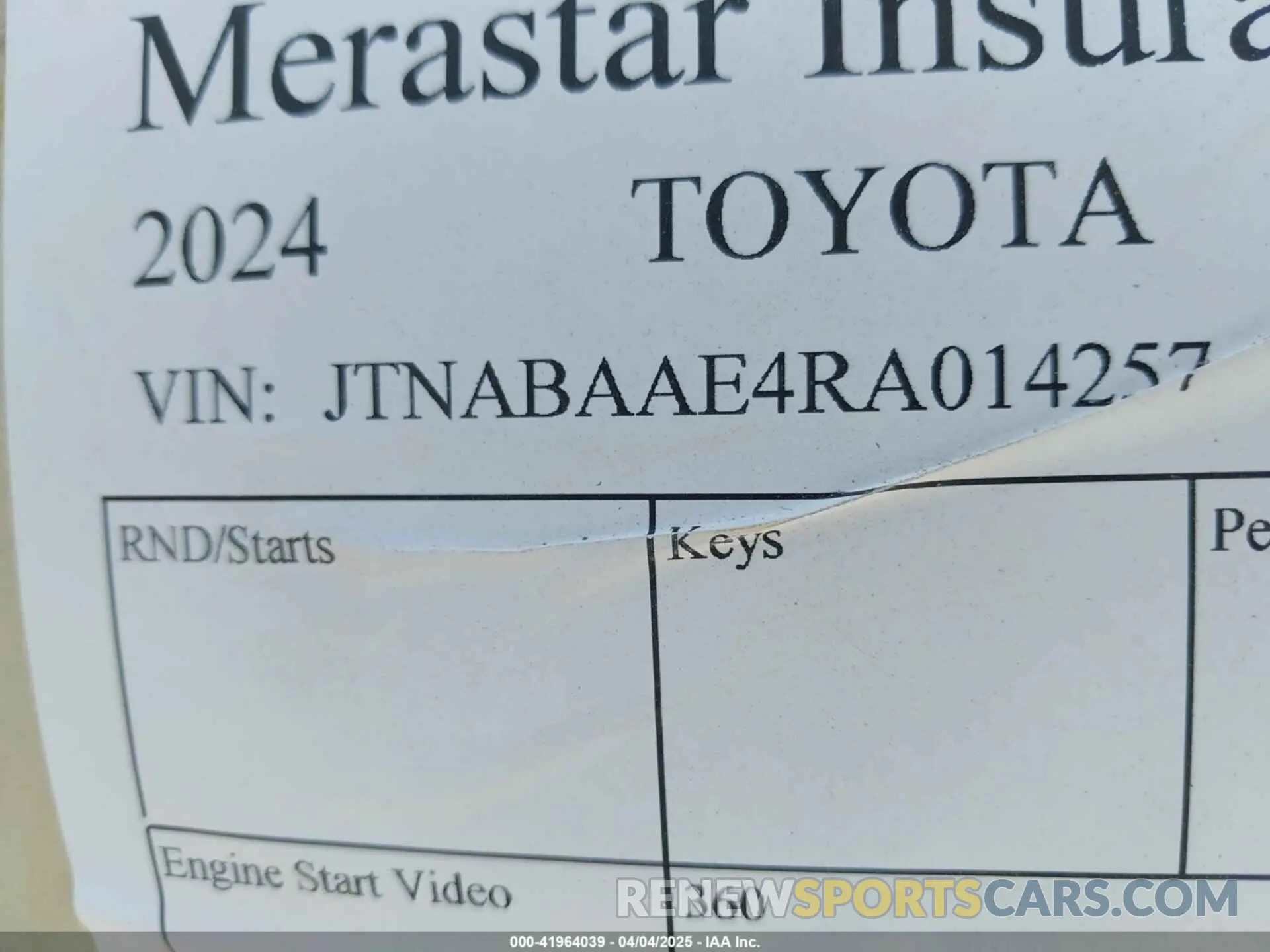 9 Photograph of a damaged car JTNABAAE4RA014257 TOYOTA GR COROLLA 2024