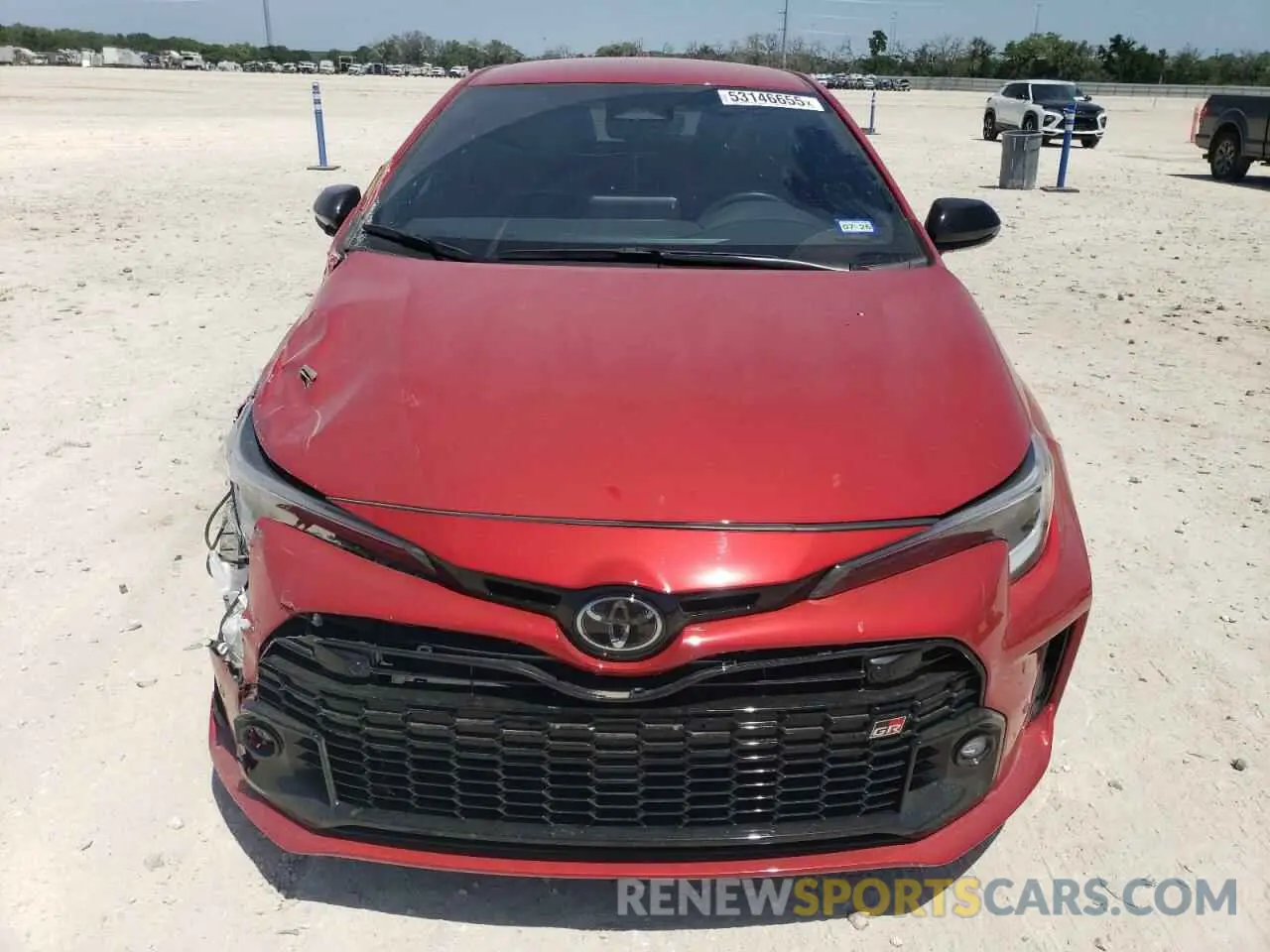 5 Photograph of a damaged car JTNABAAE6RA011022 TOYOTA GR COROLLA 2024