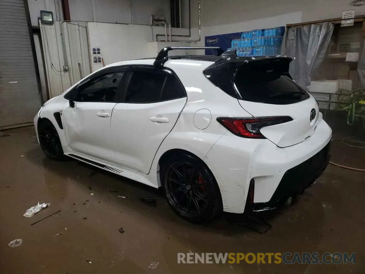 2 Photograph of a damaged car JTNABAAE7RA013023 TOYOTA GR COROLLA 2024