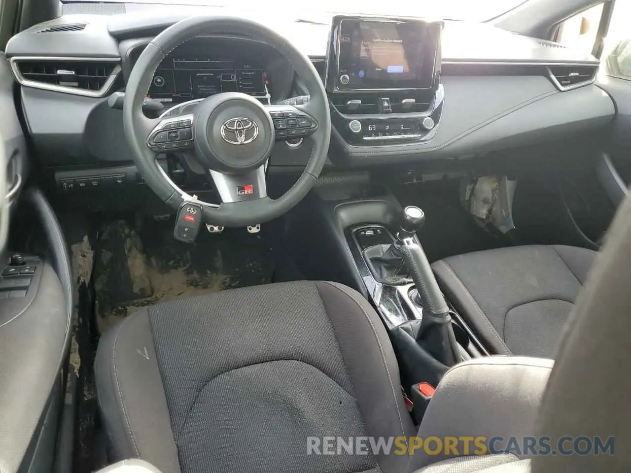 8 Photograph of a damaged car JTNABAAE9RA013704 TOYOTA GR COROLLA 2024