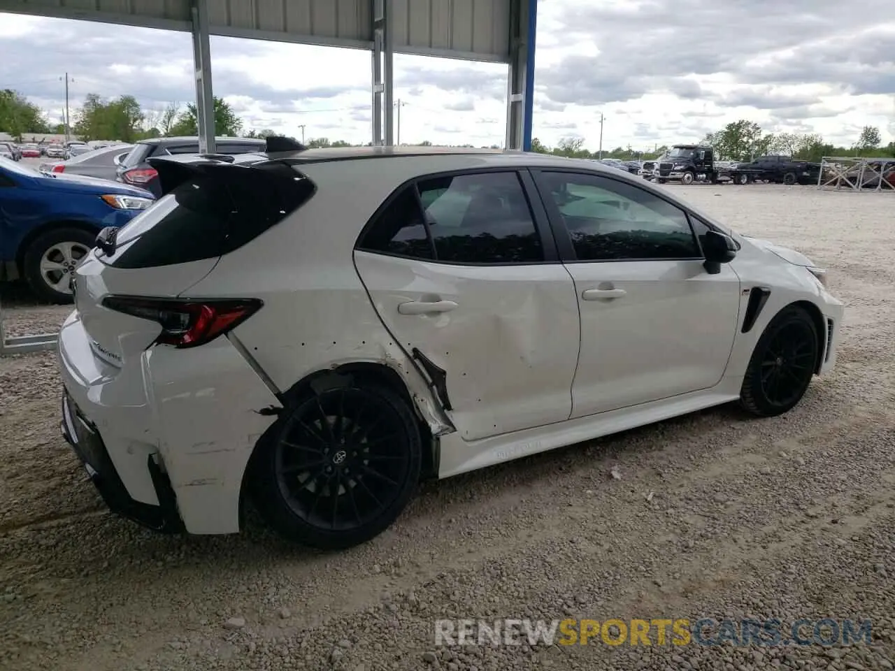 3 Photograph of a damaged car JTNABAAE7SA018082 TOYOTA GR COROLLA 2025