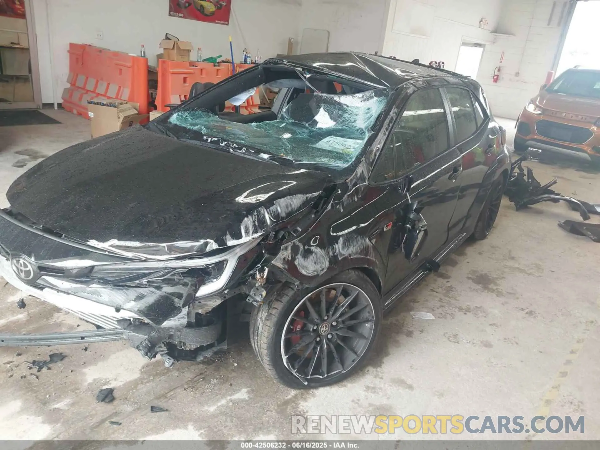 2 Photograph of a damaged car JTNABAAEXSA017007 TOYOTA GR COROLLA 2025