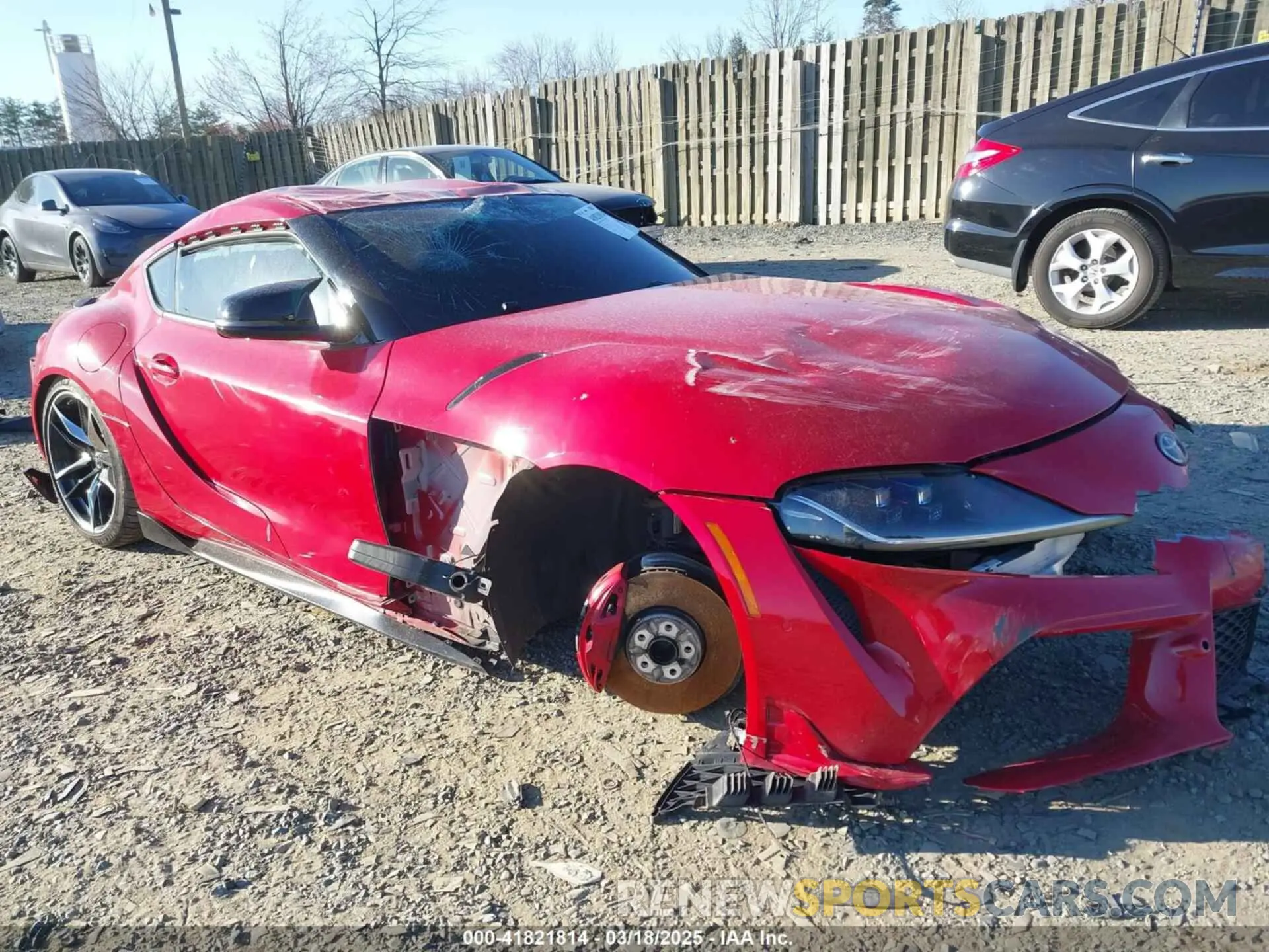 1 Photograph of a damaged car WZ1DB4C05LW028376 TOYOTA GR SUPRA 2020