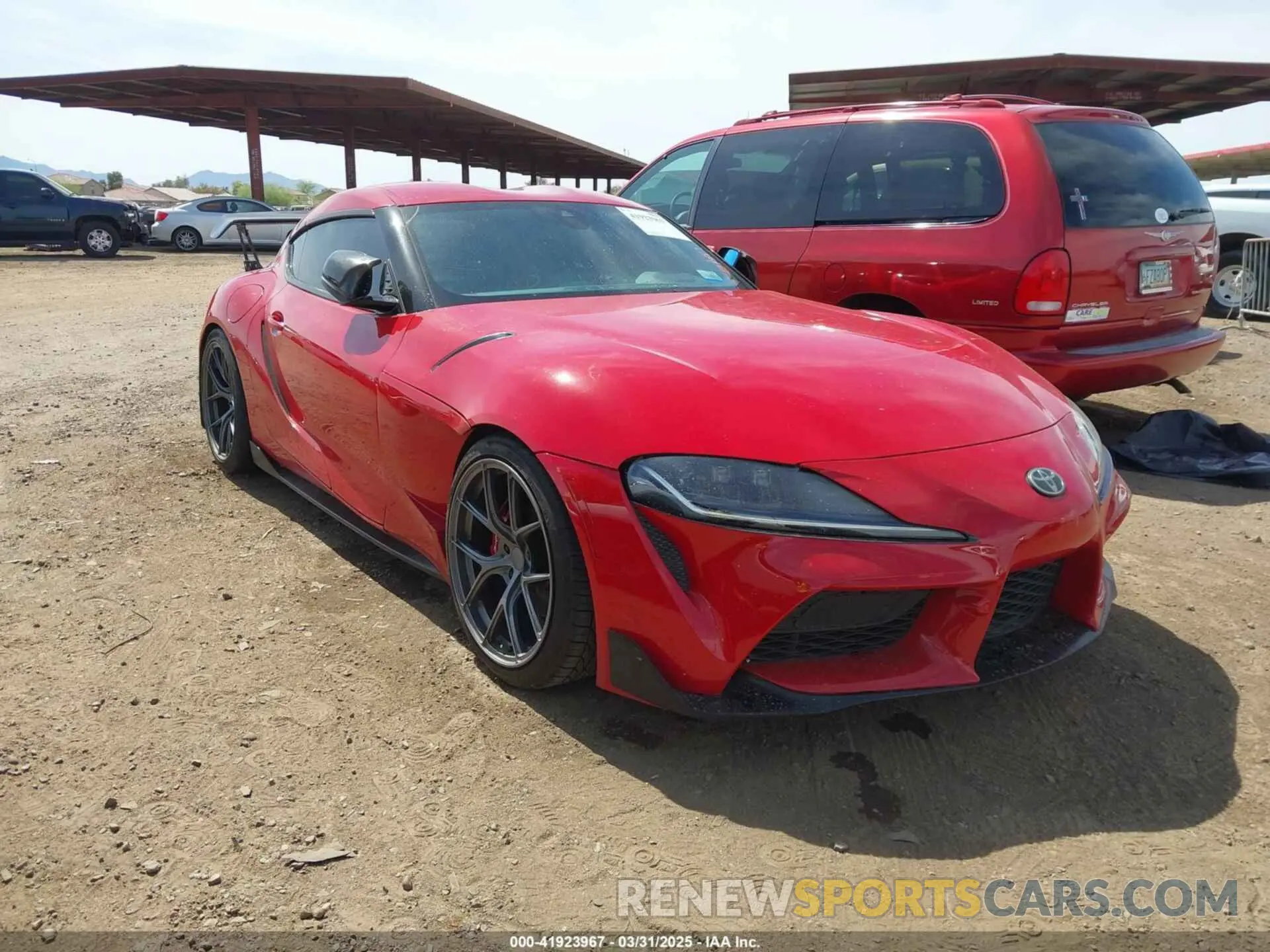 1 Photograph of a damaged car WZ1DB4C06LW025258 TOYOTA GR SUPRA 2020