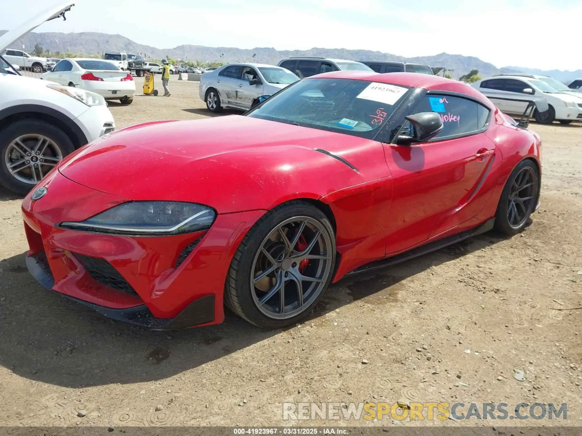 2 Photograph of a damaged car WZ1DB4C06LW025258 TOYOTA GR SUPRA 2020