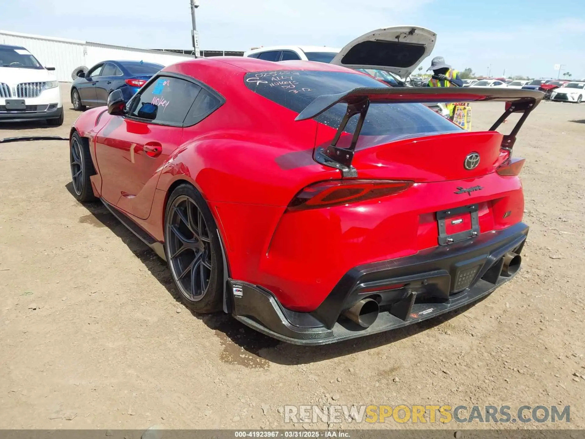 3 Photograph of a damaged car WZ1DB4C06LW025258 TOYOTA GR SUPRA 2020