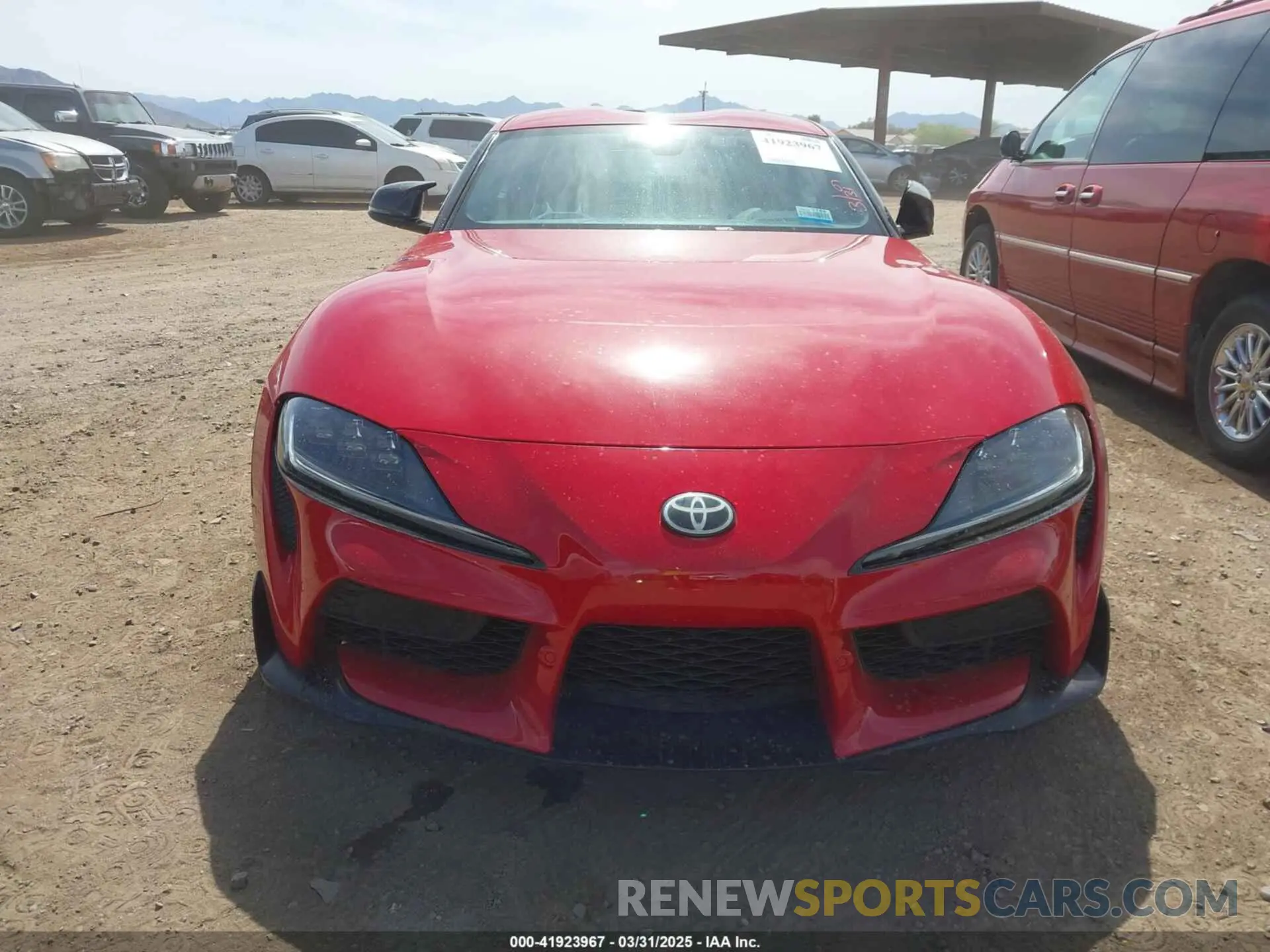 6 Photograph of a damaged car WZ1DB4C06LW025258 TOYOTA GR SUPRA 2020