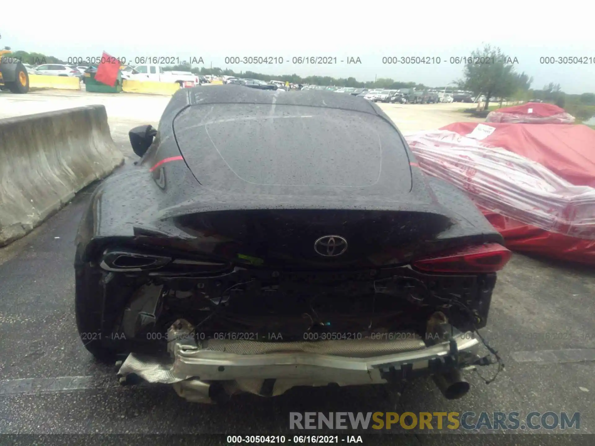 6 Photograph of a damaged car WZ1DB4C08LW022345 TOYOTA GR SUPRA 2020