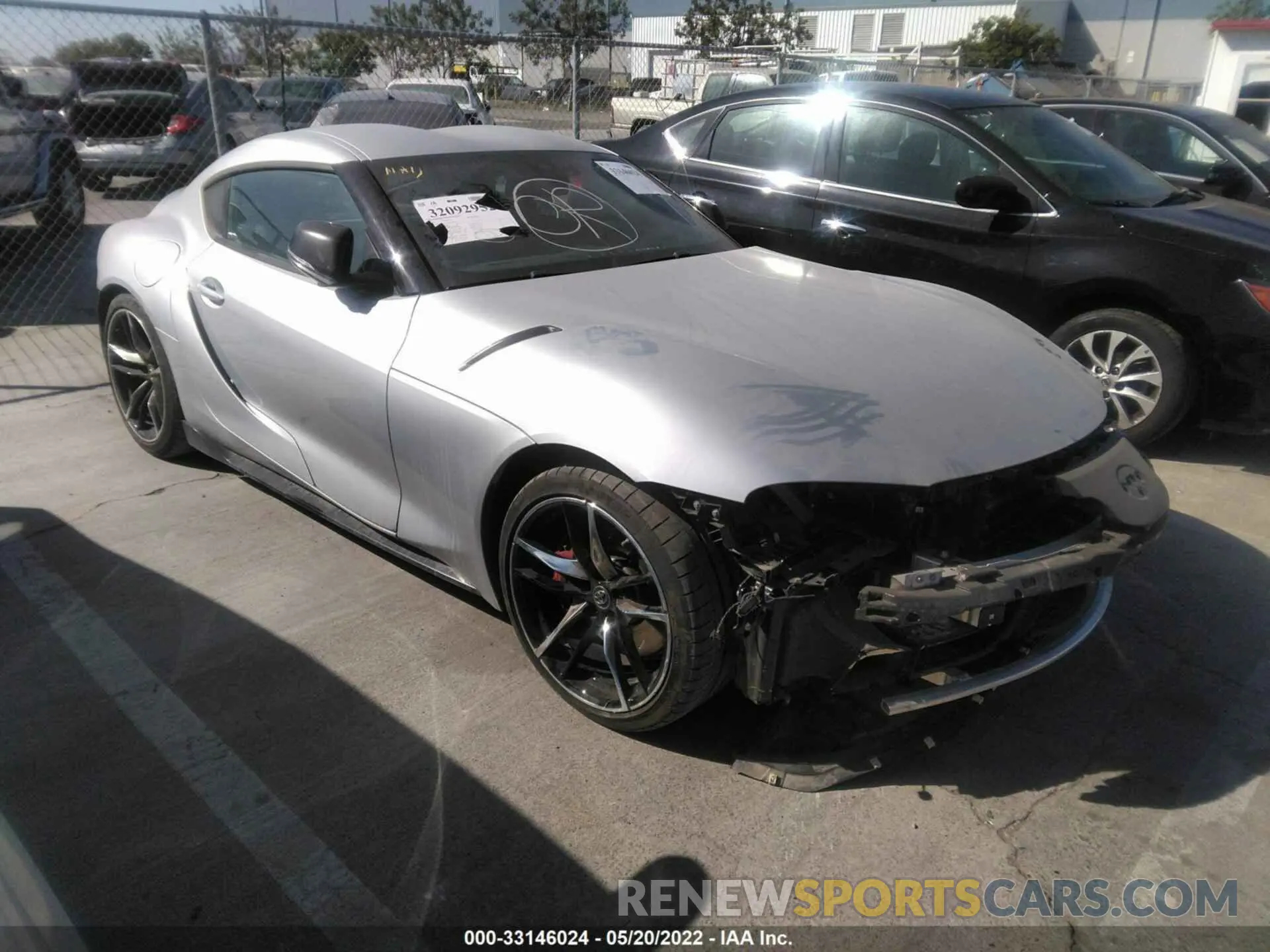 1 Photograph of a damaged car WZ1DB0C03MW042934 TOYOTA GR SUPRA 2021