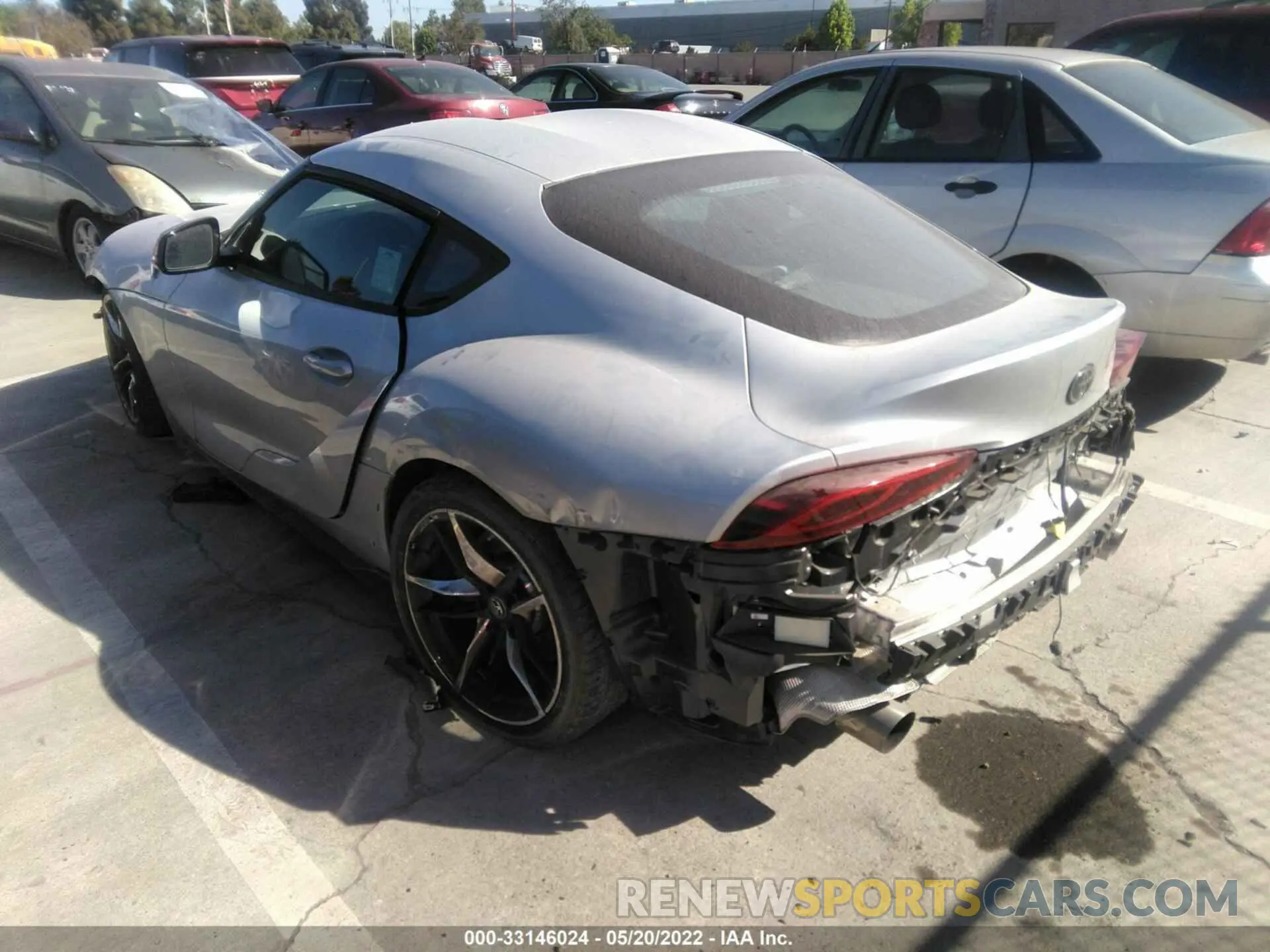 3 Photograph of a damaged car WZ1DB0C03MW042934 TOYOTA GR SUPRA 2021