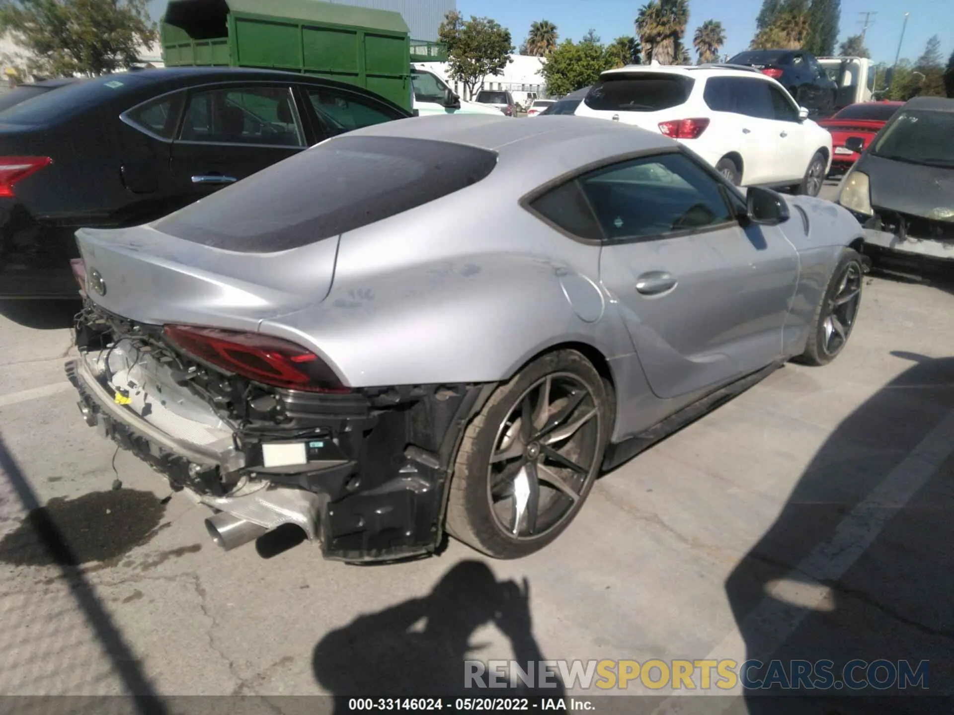 4 Photograph of a damaged car WZ1DB0C03MW042934 TOYOTA GR SUPRA 2021