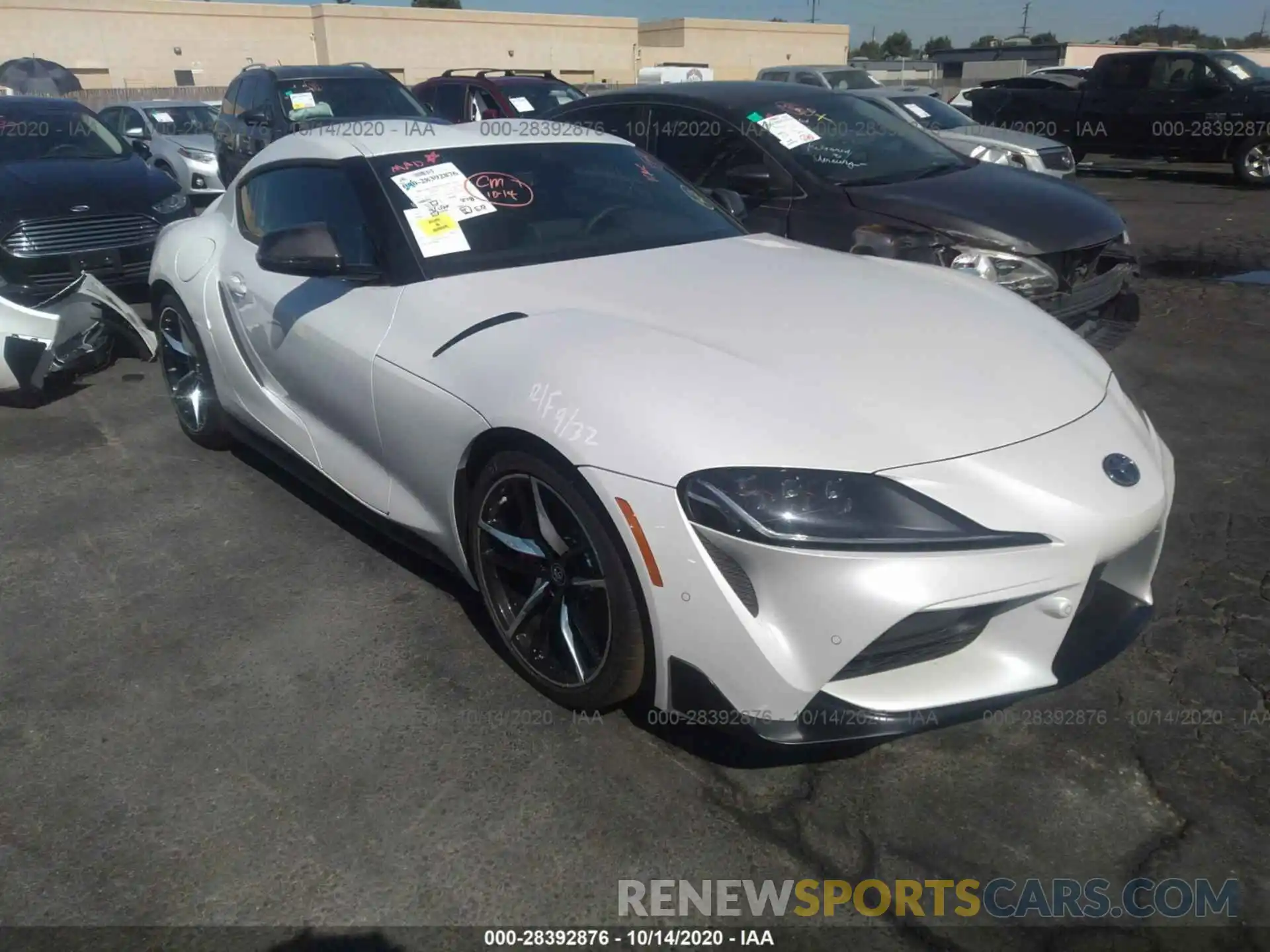 1 Photograph of a damaged car WZ1DB0C04MW034521 TOYOTA GR SUPRA 2021