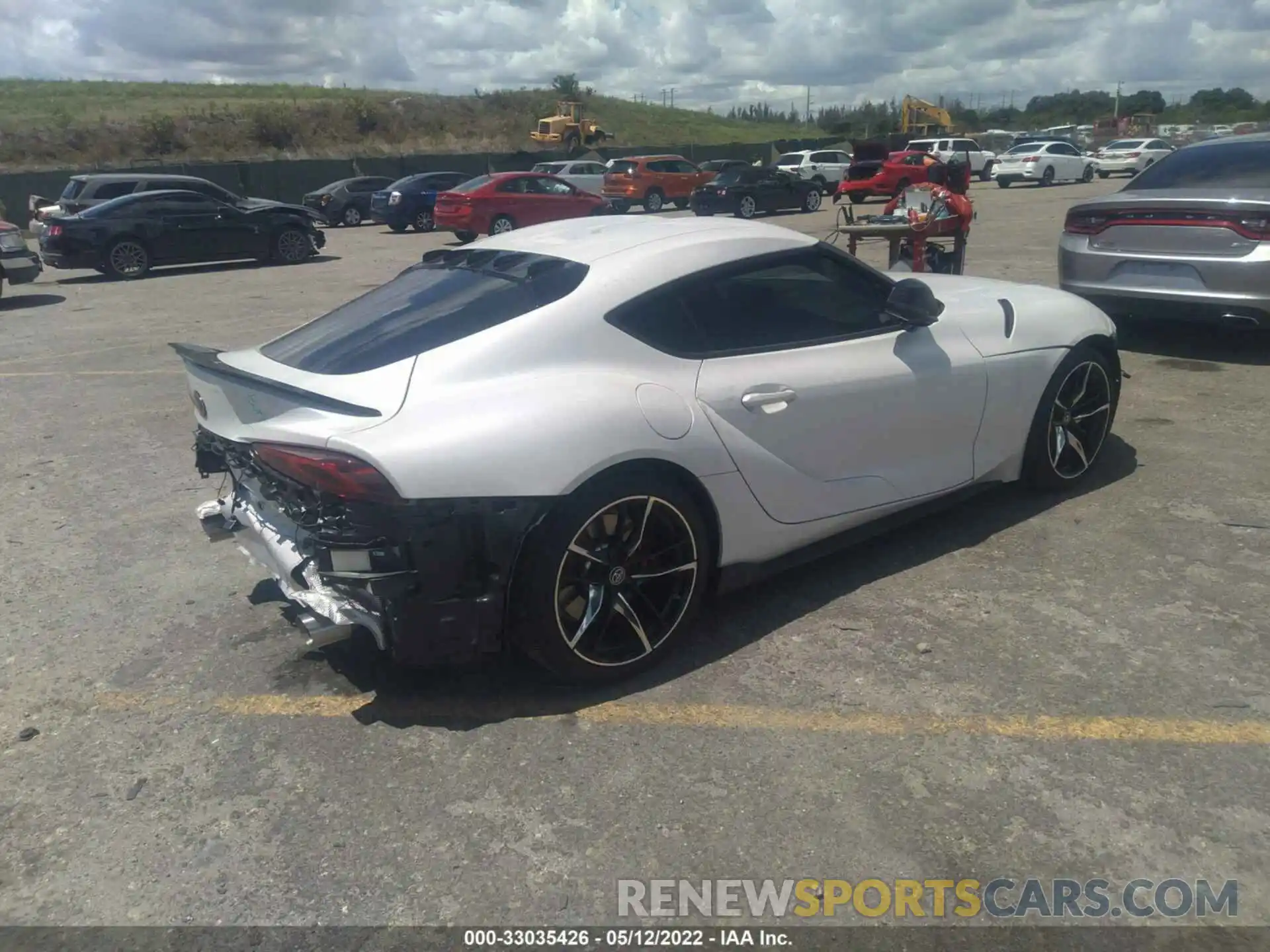 4 Photograph of a damaged car WZ1DB0C04MW044871 TOYOTA GR SUPRA 2021