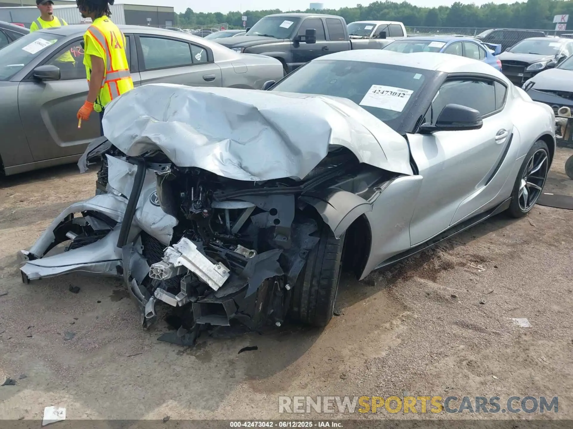 2 Photograph of a damaged car WZ1DB0C05MW038206 TOYOTA GR SUPRA 2021