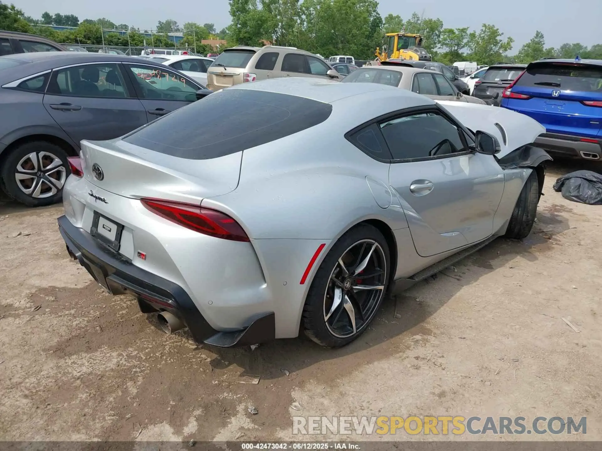 4 Photograph of a damaged car WZ1DB0C05MW038206 TOYOTA GR SUPRA 2021