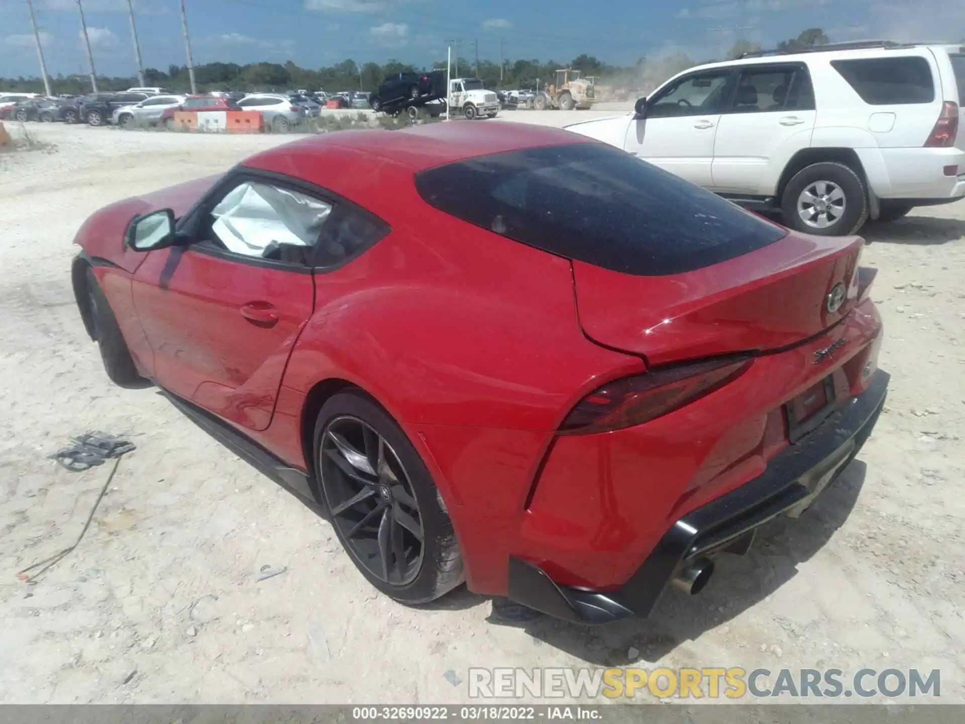 3 Photograph of a damaged car WZ1DB0C06MW036383 TOYOTA GR SUPRA 2021