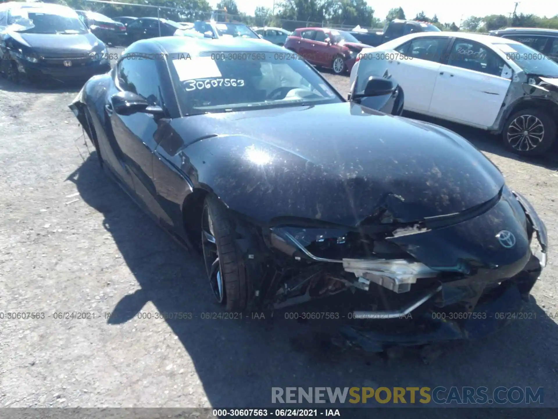 6 Photograph of a damaged car WZ1DB0C06MW038196 TOYOTA GR SUPRA 2021