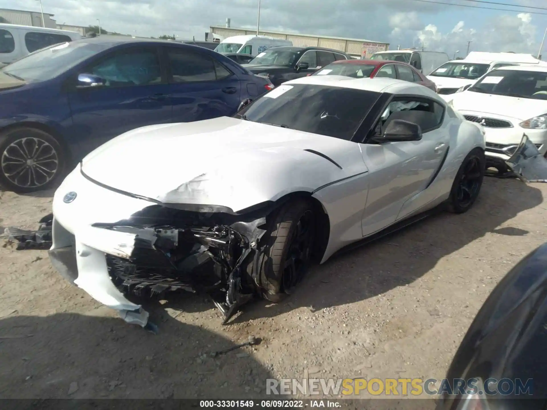 2 Photograph of a damaged car WZ1DB0C06MW043480 TOYOTA GR SUPRA 2021