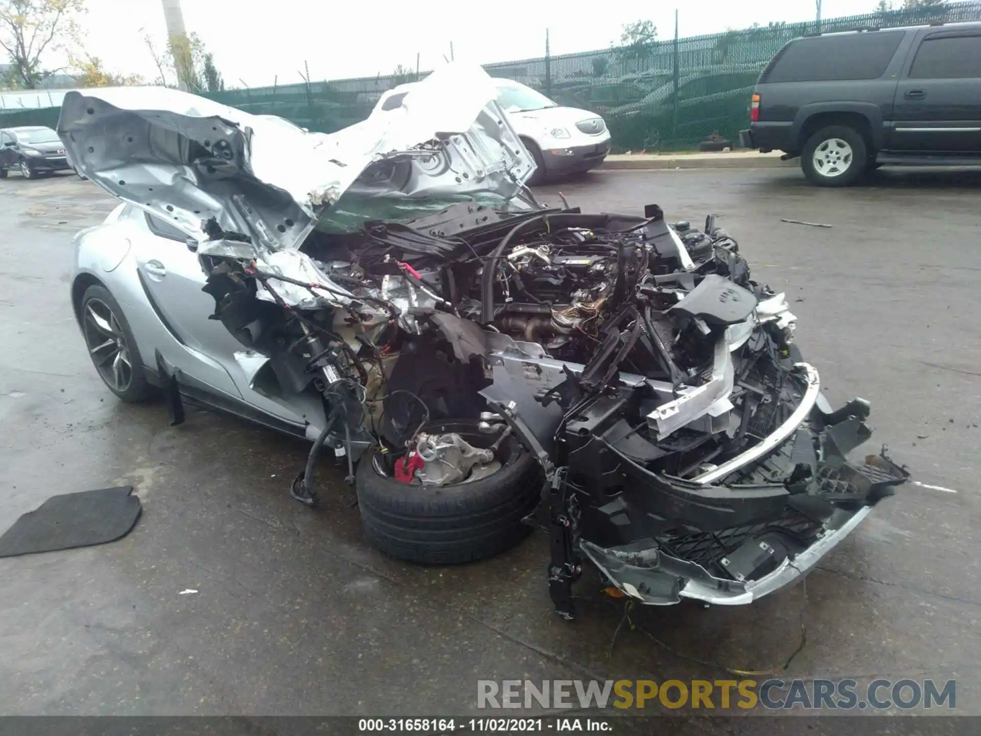 1 Photograph of a damaged car WZ1DB0C06MW045858 TOYOTA GR SUPRA 2021