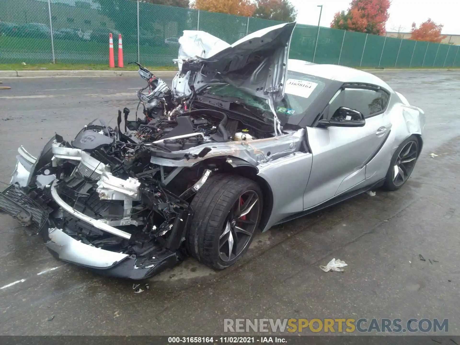 2 Photograph of a damaged car WZ1DB0C06MW045858 TOYOTA GR SUPRA 2021