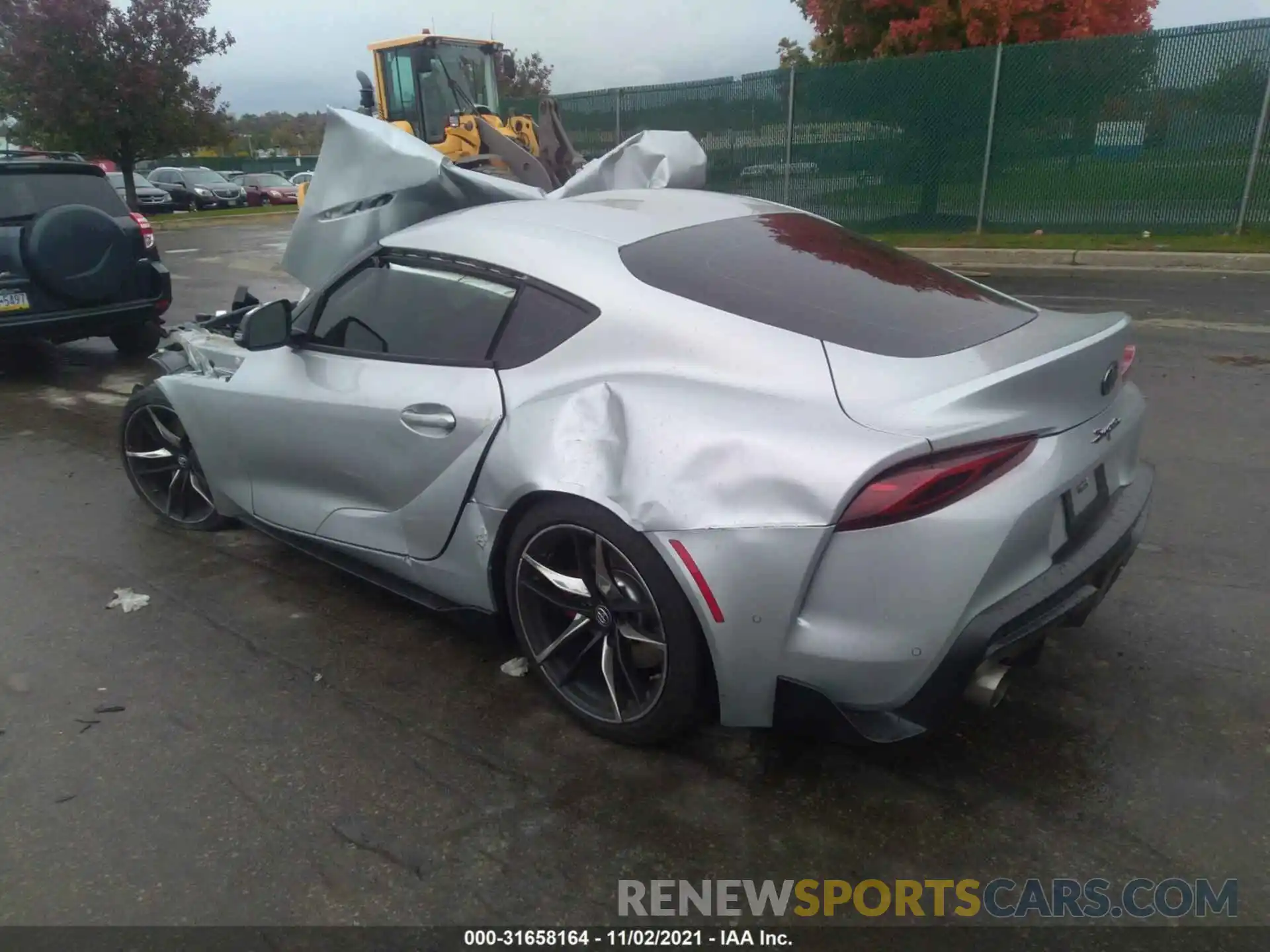 3 Photograph of a damaged car WZ1DB0C06MW045858 TOYOTA GR SUPRA 2021