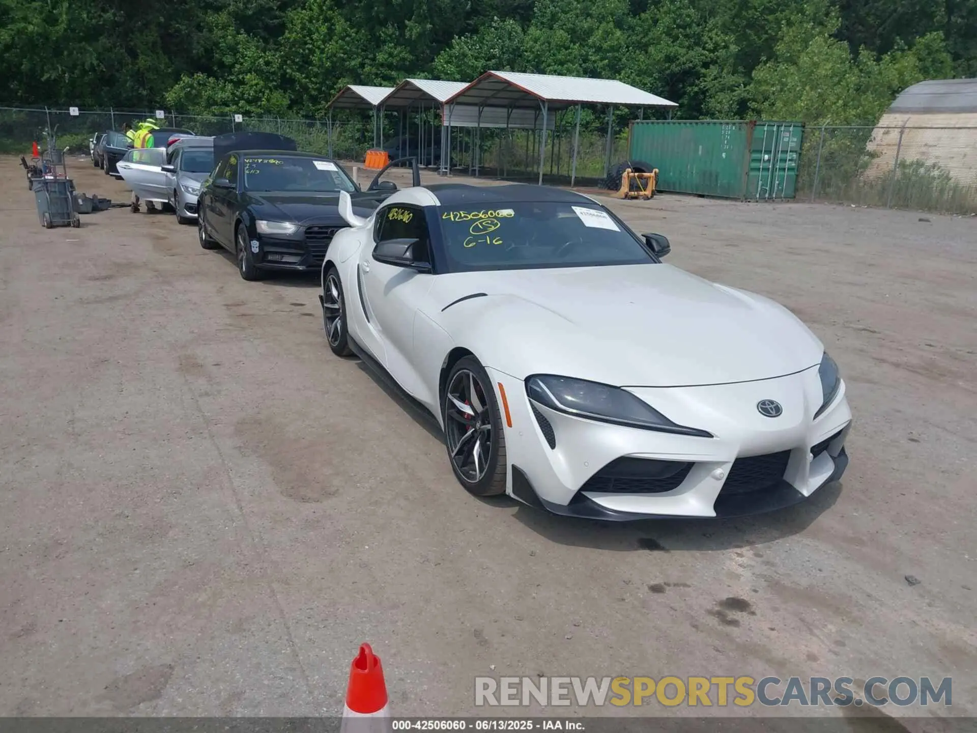 1 Photograph of a damaged car WZ1DB0C07MW034612 TOYOTA GR SUPRA 2021