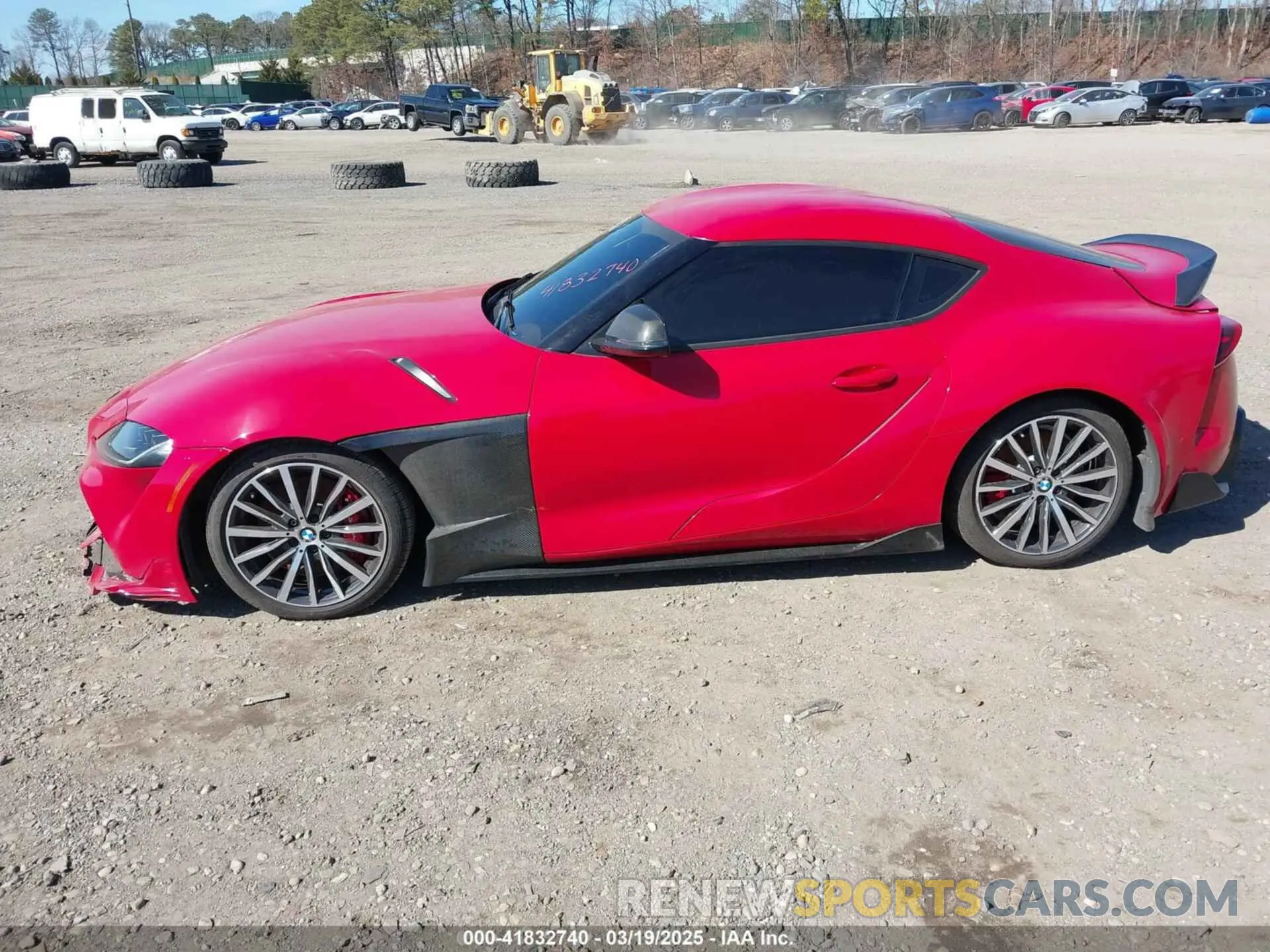 14 Photograph of a damaged car WZ1DB0C08MW036515 TOYOTA GR SUPRA 2021