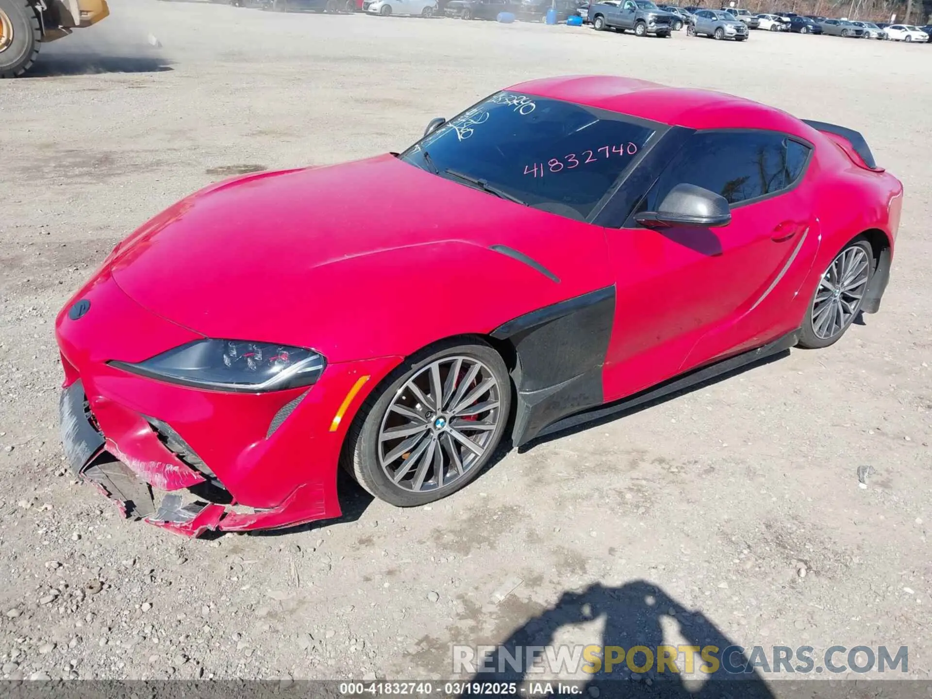 2 Photograph of a damaged car WZ1DB0C08MW036515 TOYOTA GR SUPRA 2021