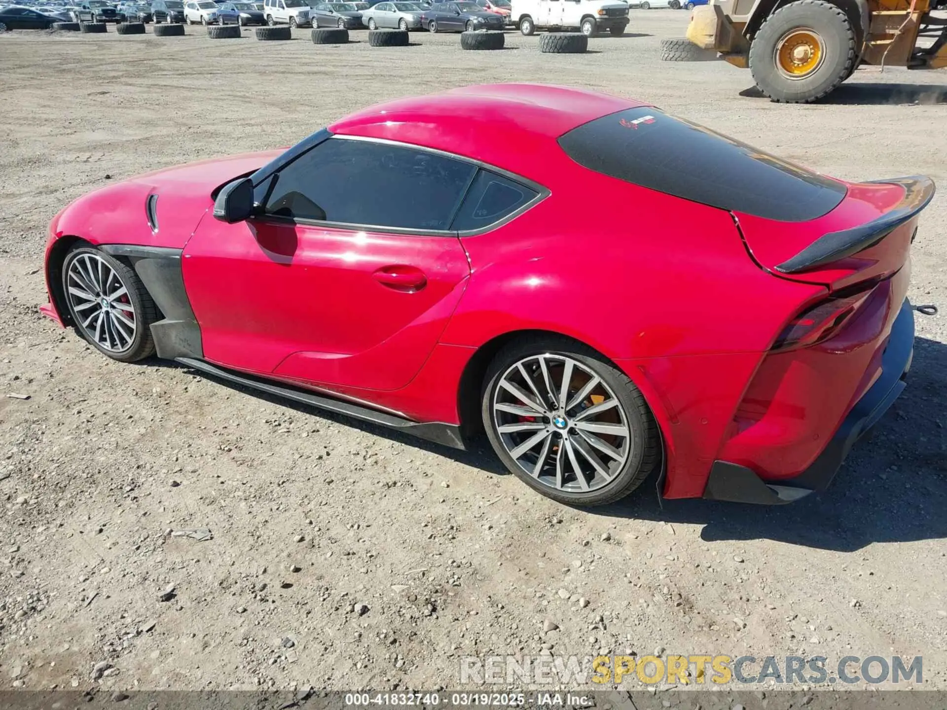 3 Photograph of a damaged car WZ1DB0C08MW036515 TOYOTA GR SUPRA 2021