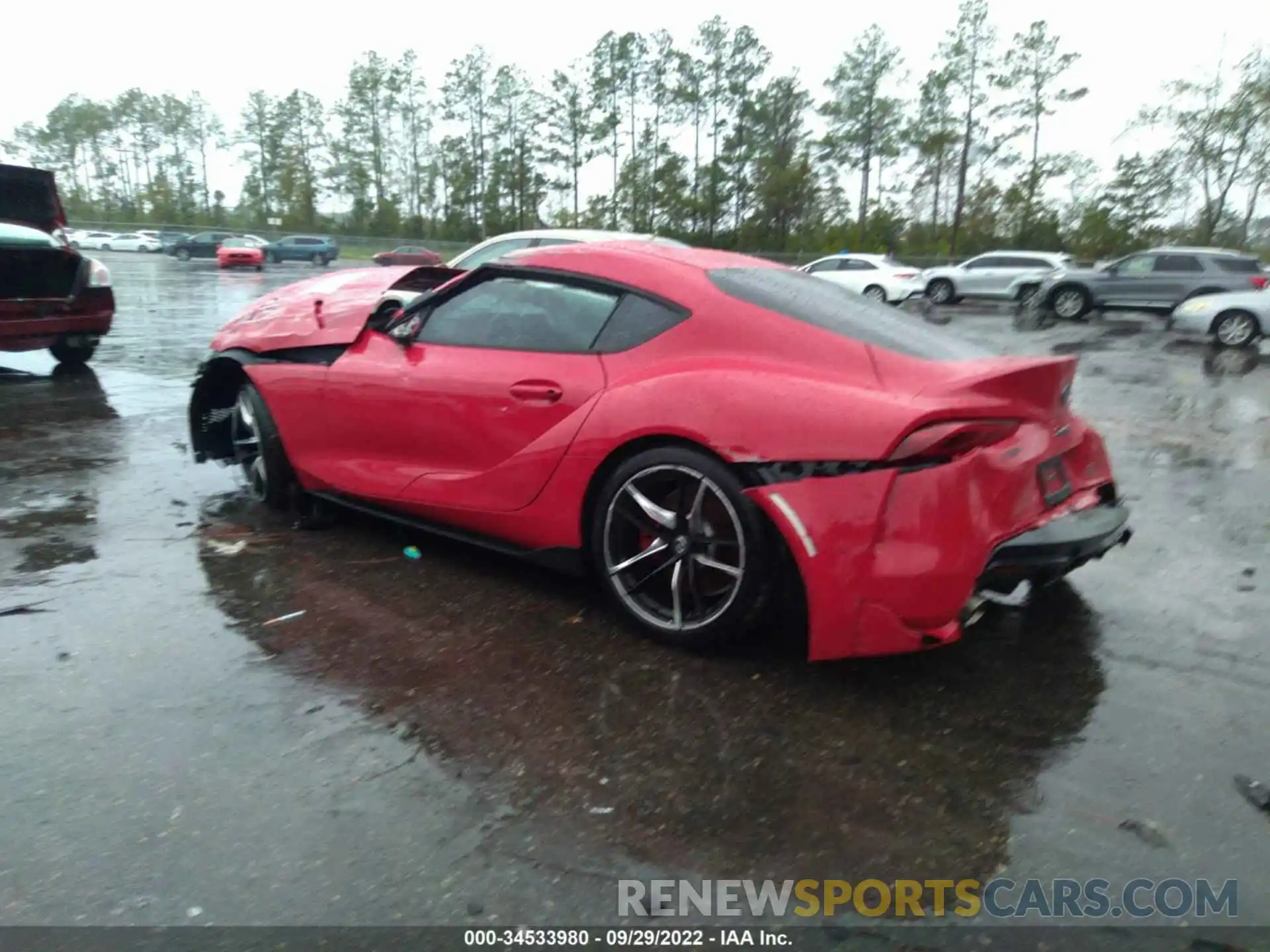 3 Photograph of a damaged car WZ1DB0C08MW043951 TOYOTA GR SUPRA 2021