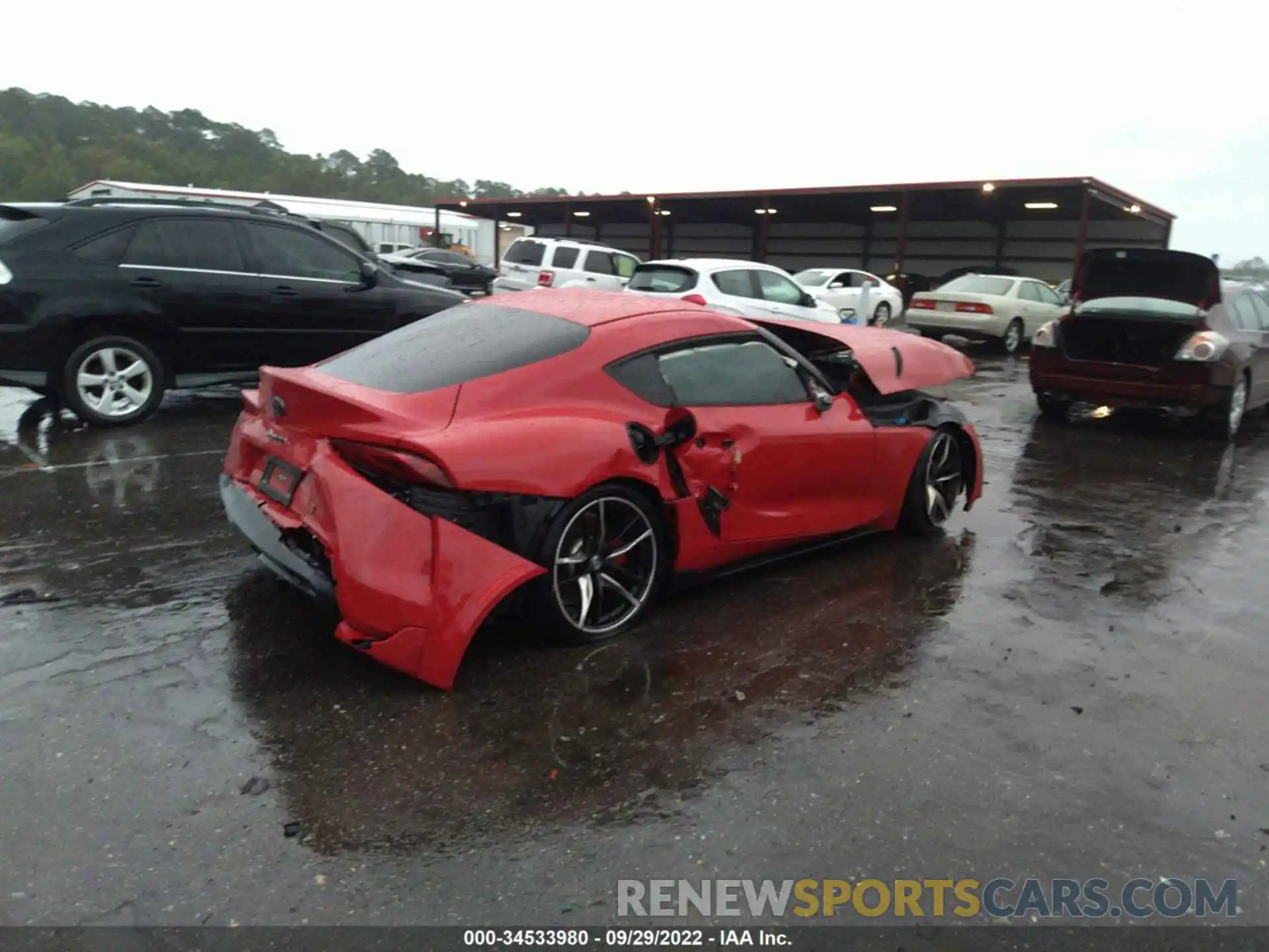 4 Photograph of a damaged car WZ1DB0C08MW043951 TOYOTA GR SUPRA 2021