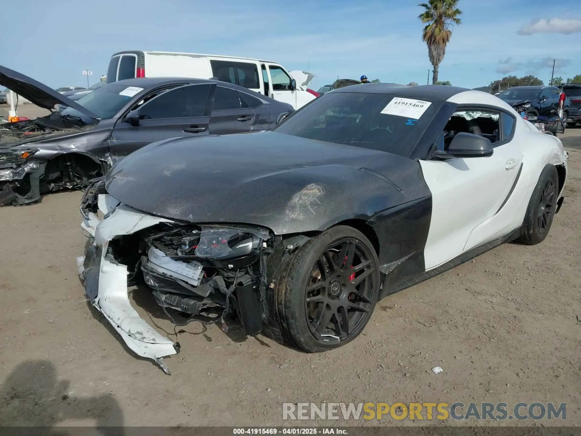 2 Photograph of a damaged car WZ1DB0C09MW039777 TOYOTA GR SUPRA 2021