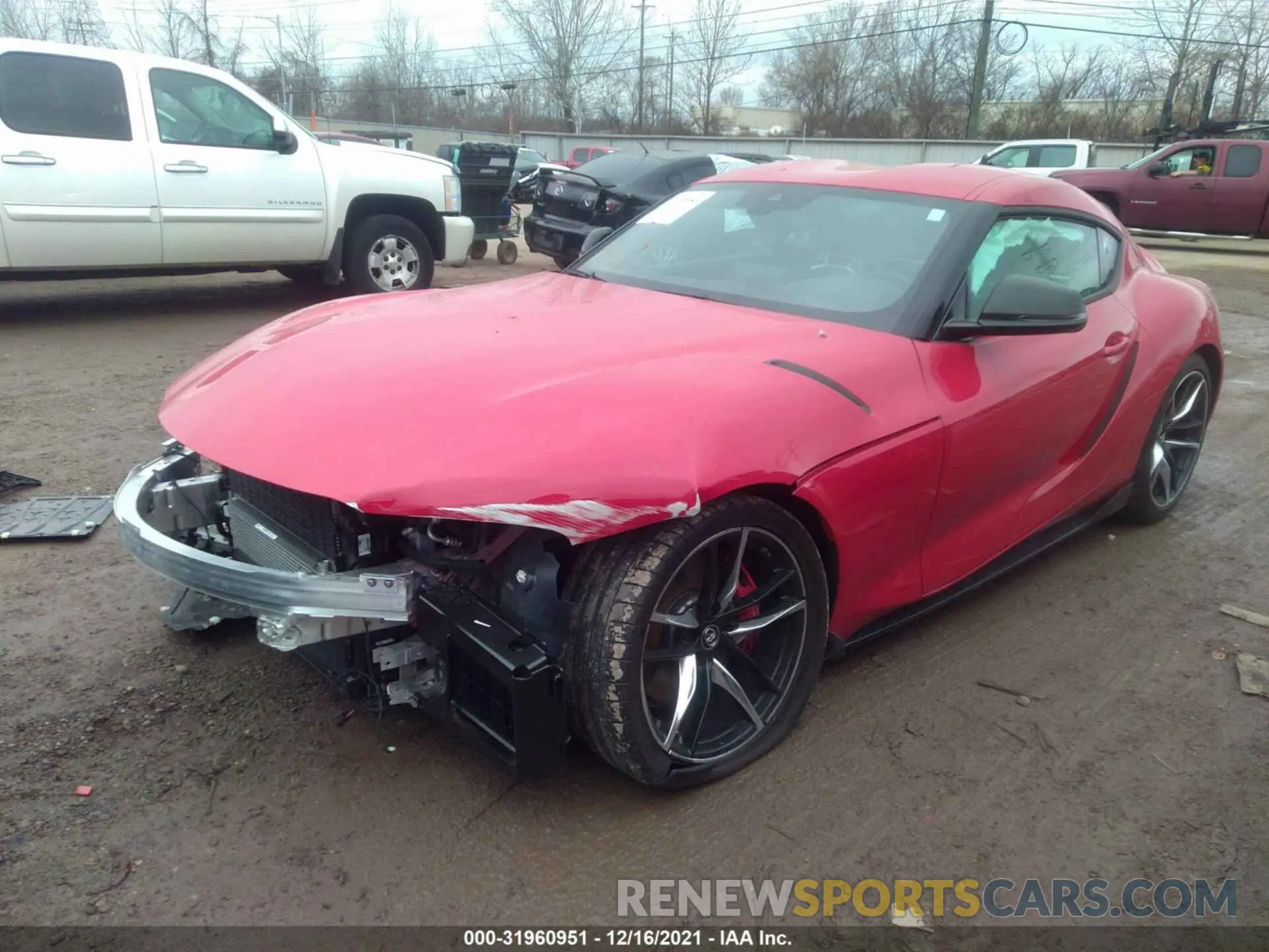 2 Photograph of a damaged car WZ1DB0C09MW045661 TOYOTA GR SUPRA 2021