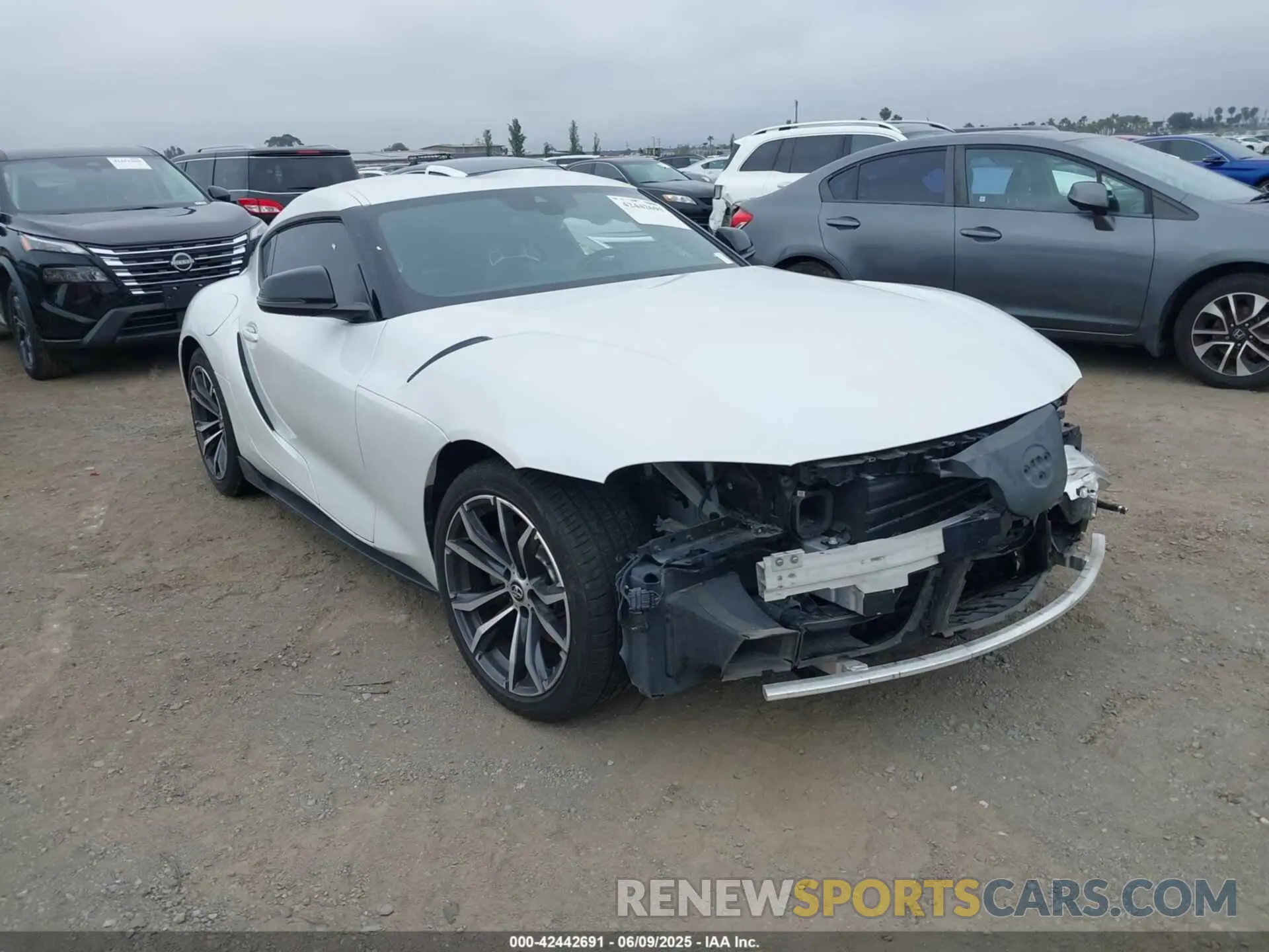 1 Photograph of a damaged car WZ1DB2C02MW041740 TOYOTA GR SUPRA 2021