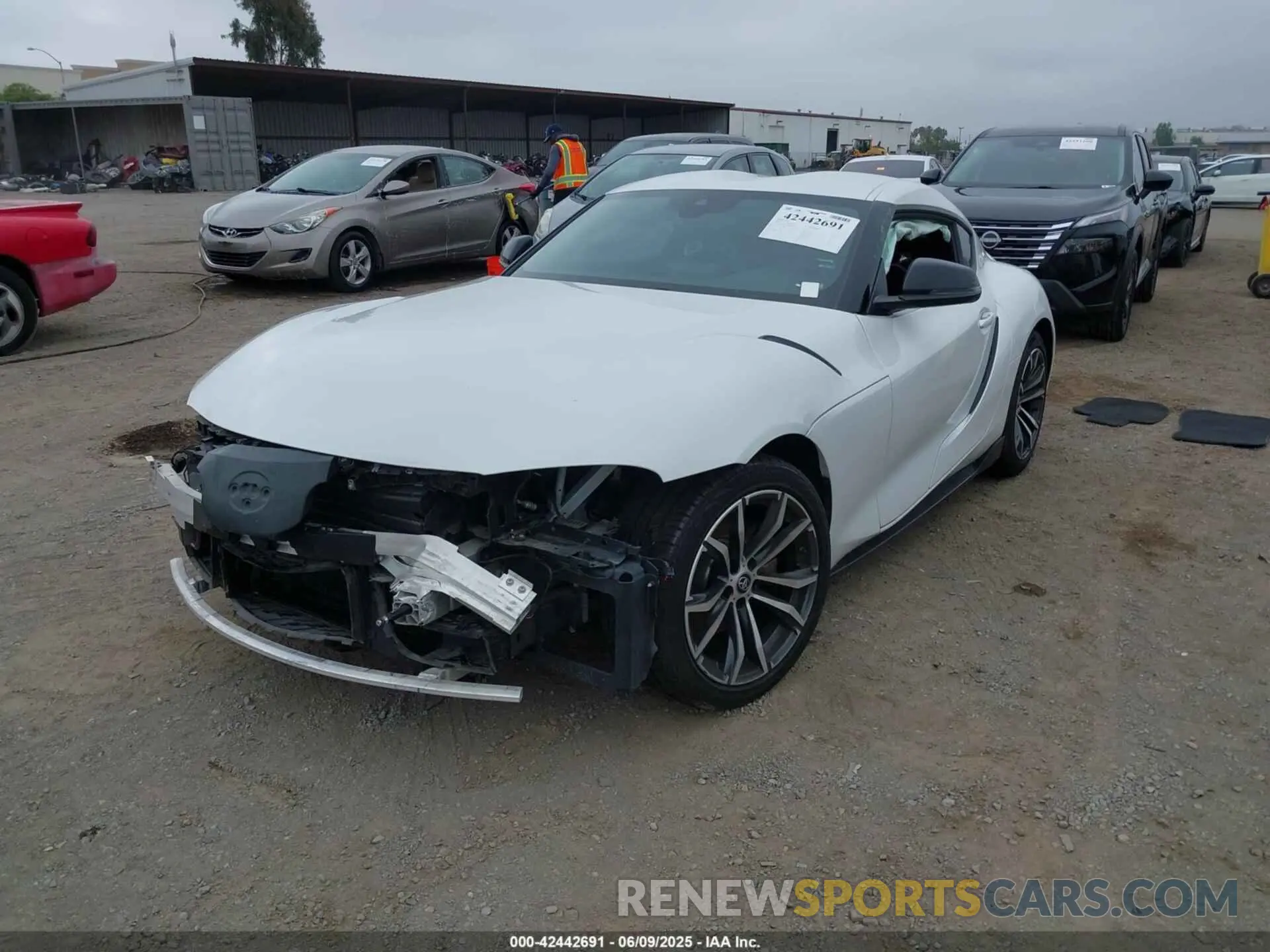 2 Photograph of a damaged car WZ1DB2C02MW041740 TOYOTA GR SUPRA 2021